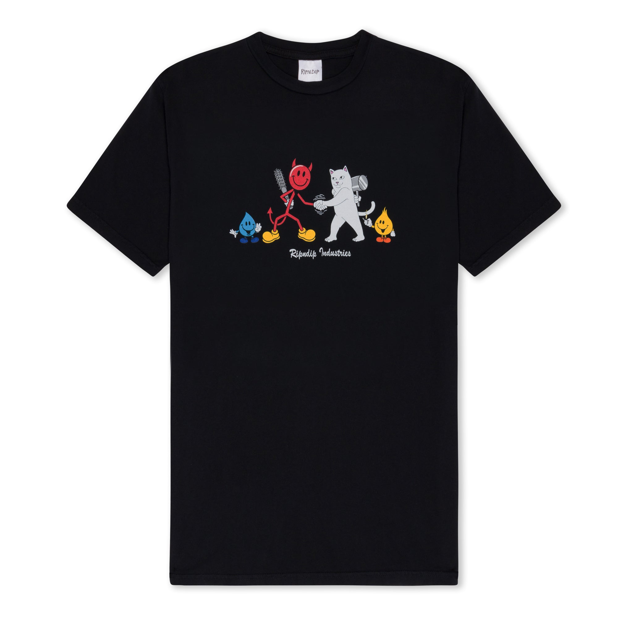  Nerm Vs Devilman Tee (Vintage Black)、mySite、merchandisen