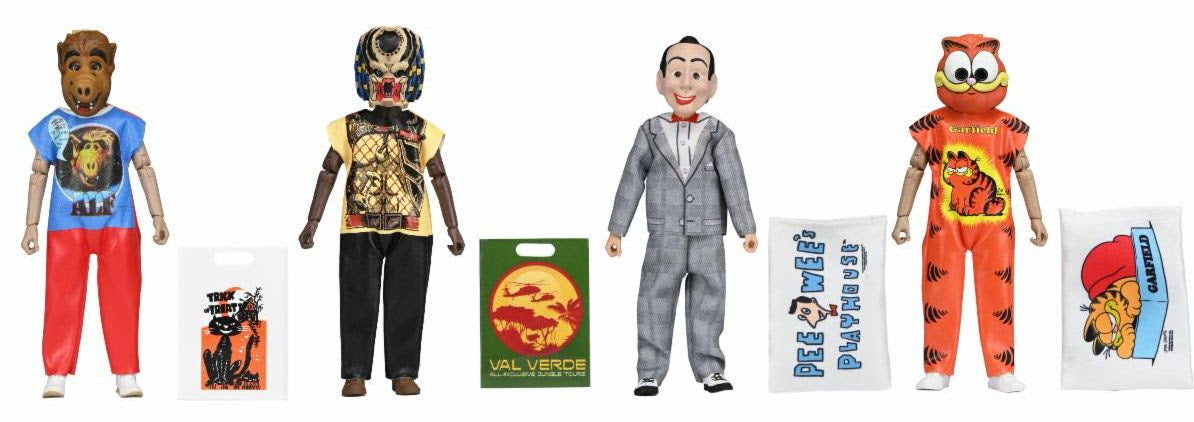 NECA Ben Cooper Costumes Series 8: 80's at 8 Set of 4 (6 Clothed Figures)、mySite、hgirdovlk