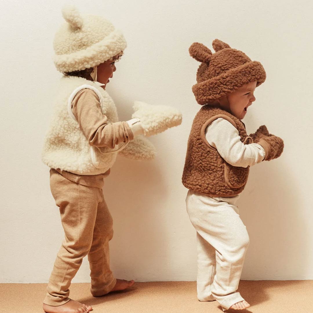  BINIBAMBA Baby Merino Mittens - Milk、mySite、merchandisen