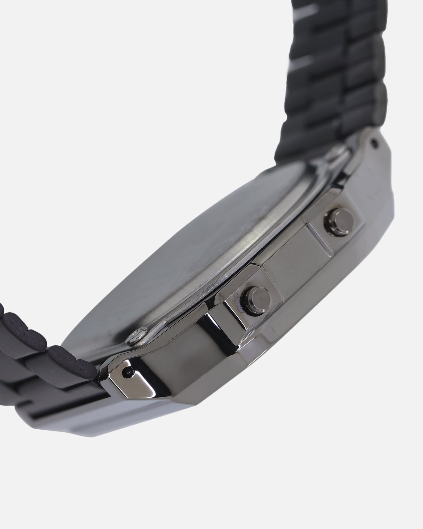 Casio X UNO A168WEUC-1A Watch Silver/Black、mySite、zt4zffjzw