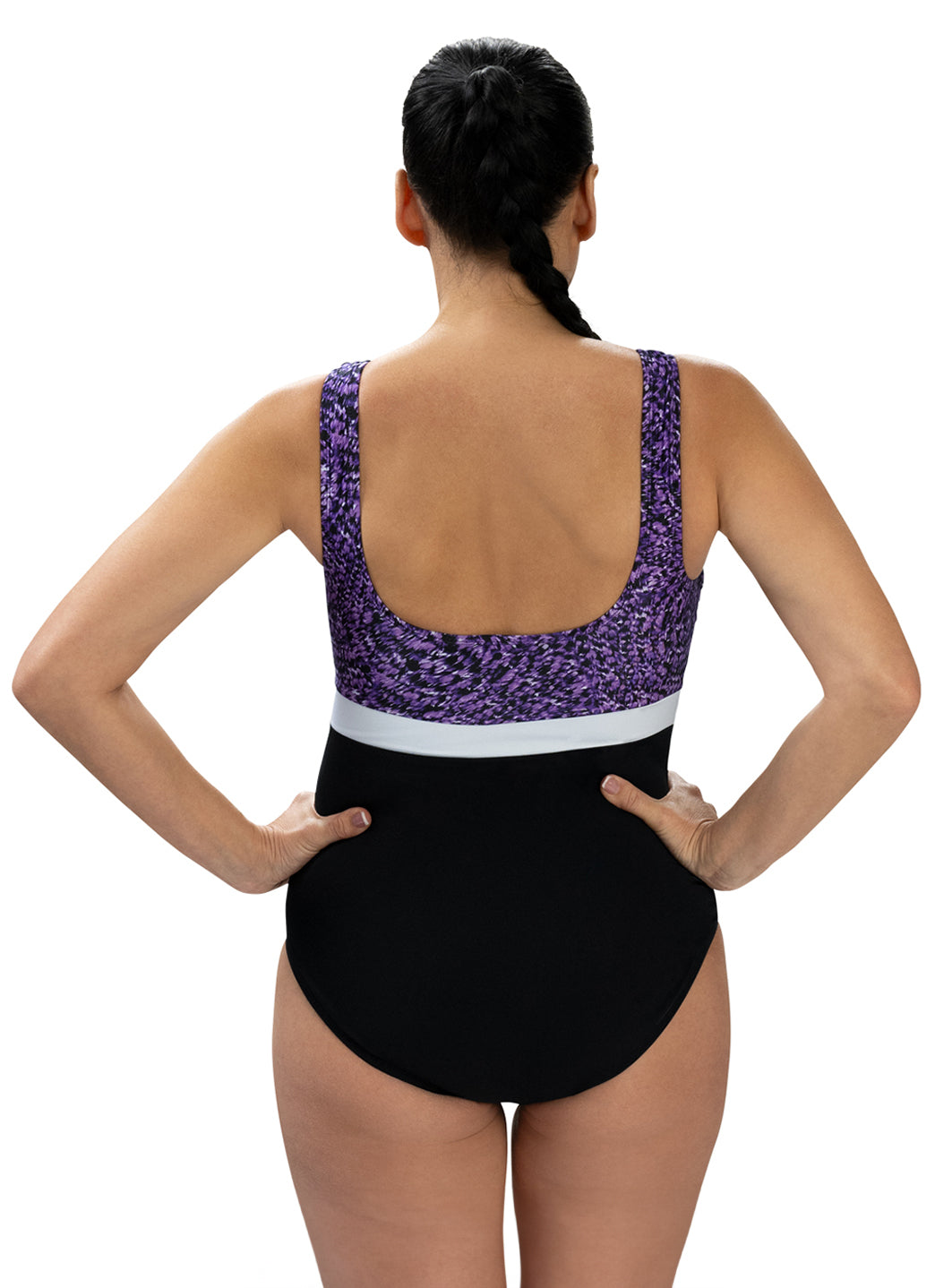 Dolfin Women's Aquashape Harmony Color Block One Piece Swimsuit、mySite、noshort