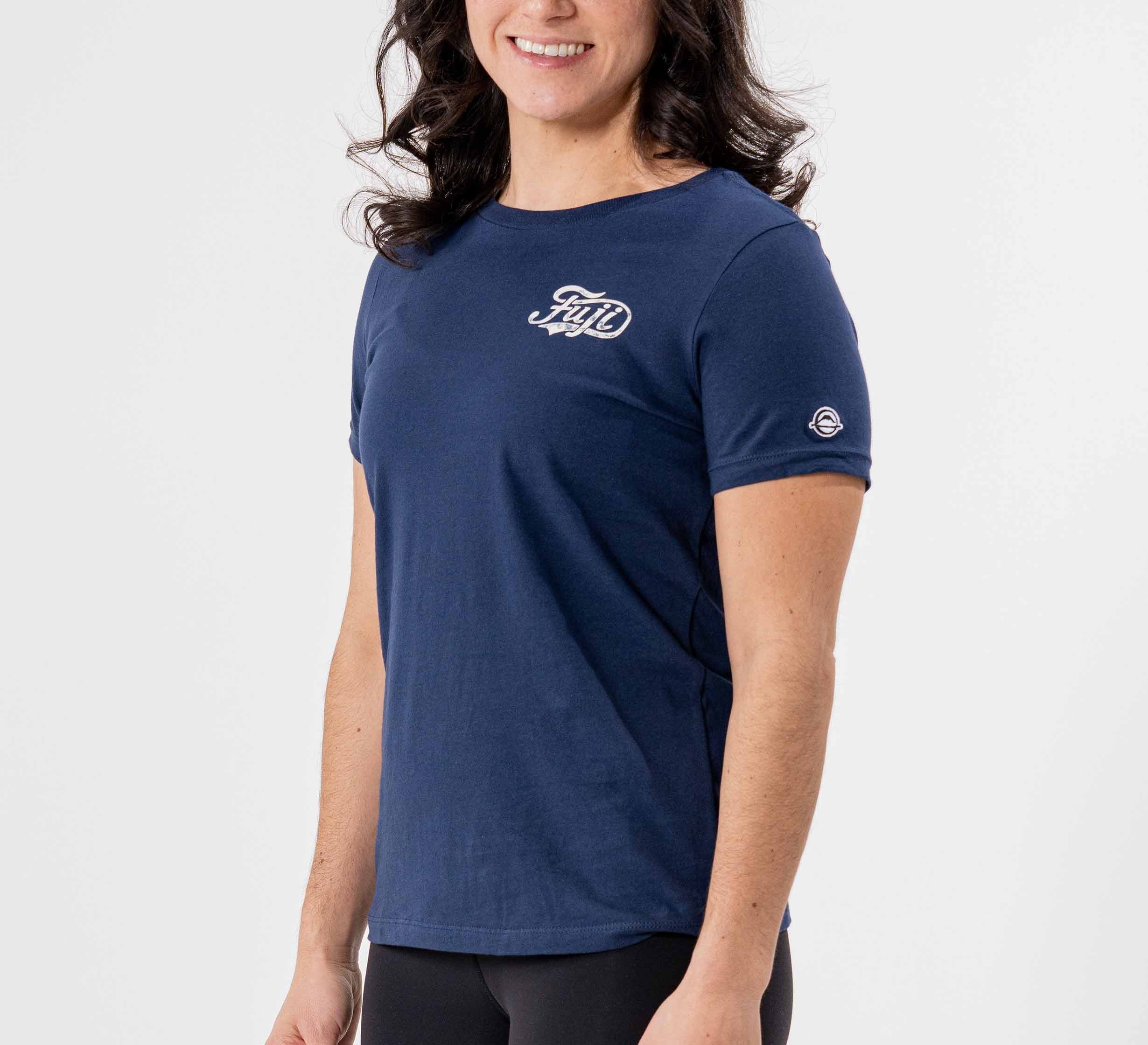 Womens Jiu Jitsu Flow T-Shirt Navy、mySite、gigharbornorthrealestate