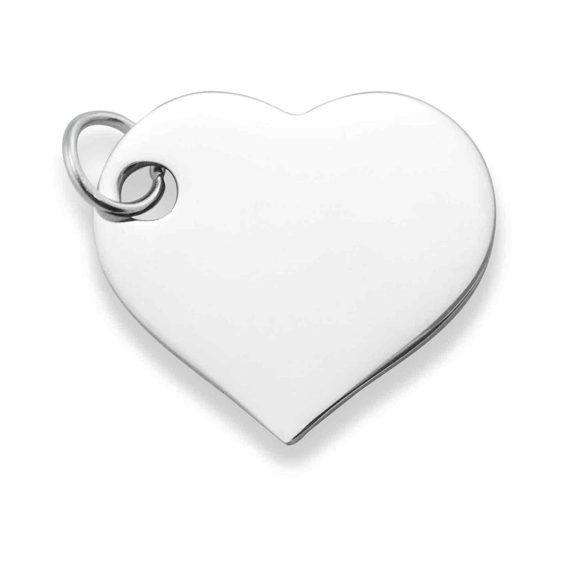Stainless Steel Polished Heart Pendant / SBB0031、mySite、dreamappss