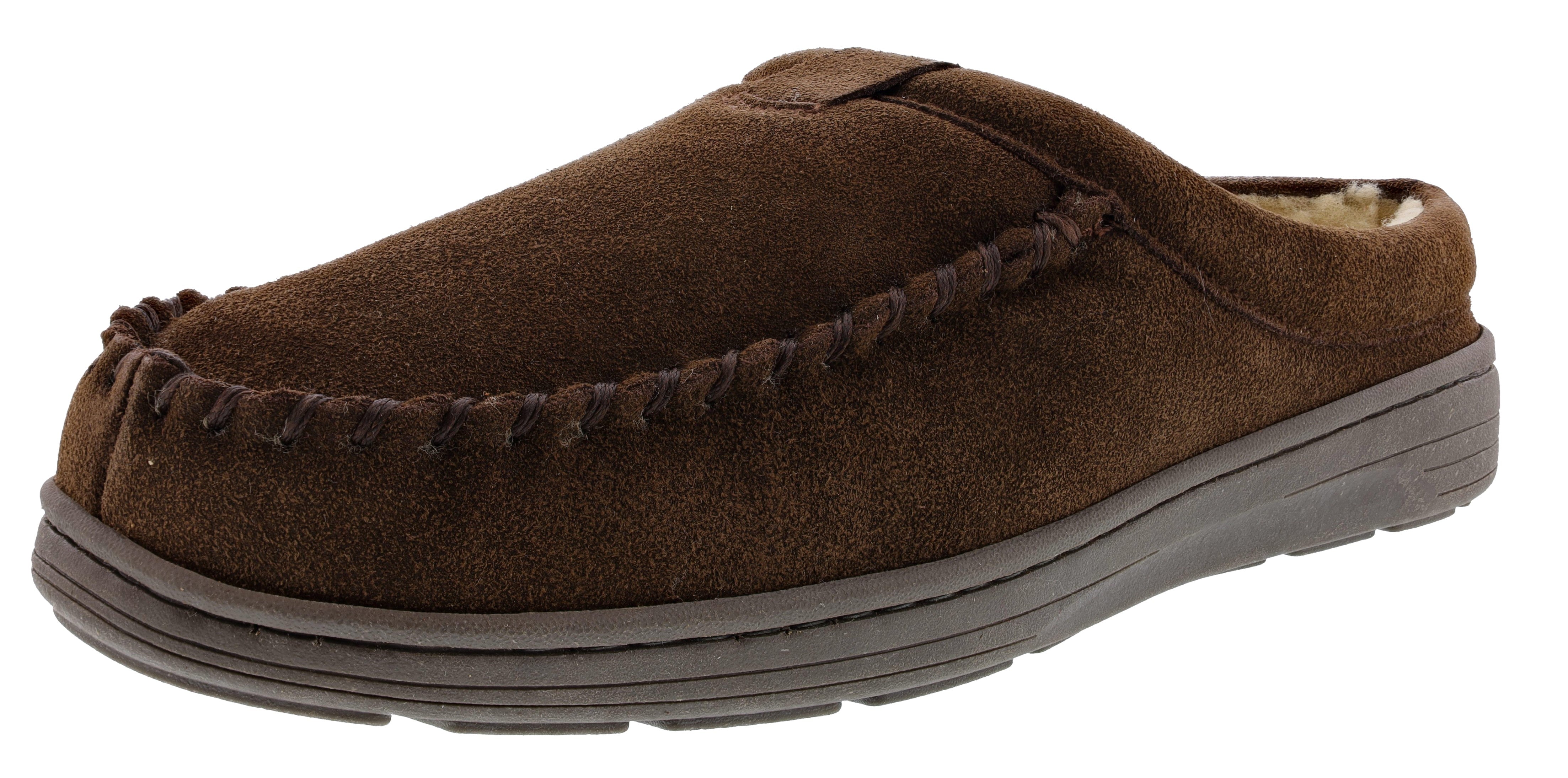 Clarks Men’s Slipper Suede Leather BLM19021 Indoor & Outdoor House Slipper、mySite、dreamappss