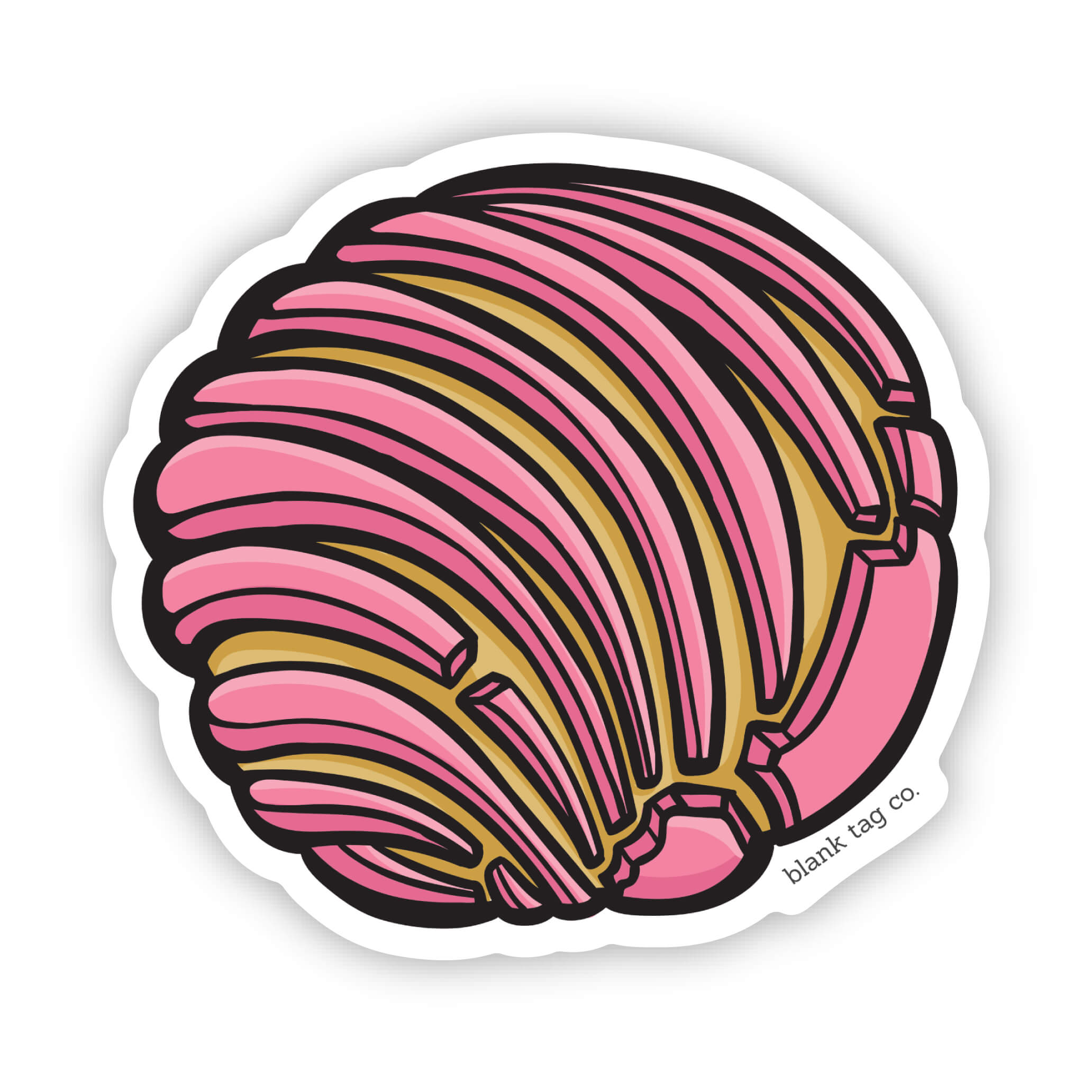  The Concha Vinyl Sticker Decal、mySite、ghnorth