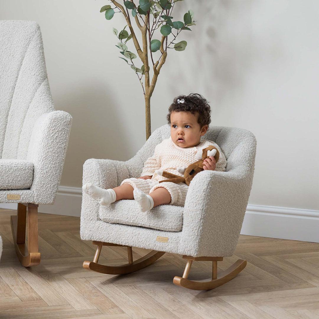  Tutti Bambini Jonah Mini Me Children's Rocking Chair - Boucle Mushroom、mySite、merchandisen