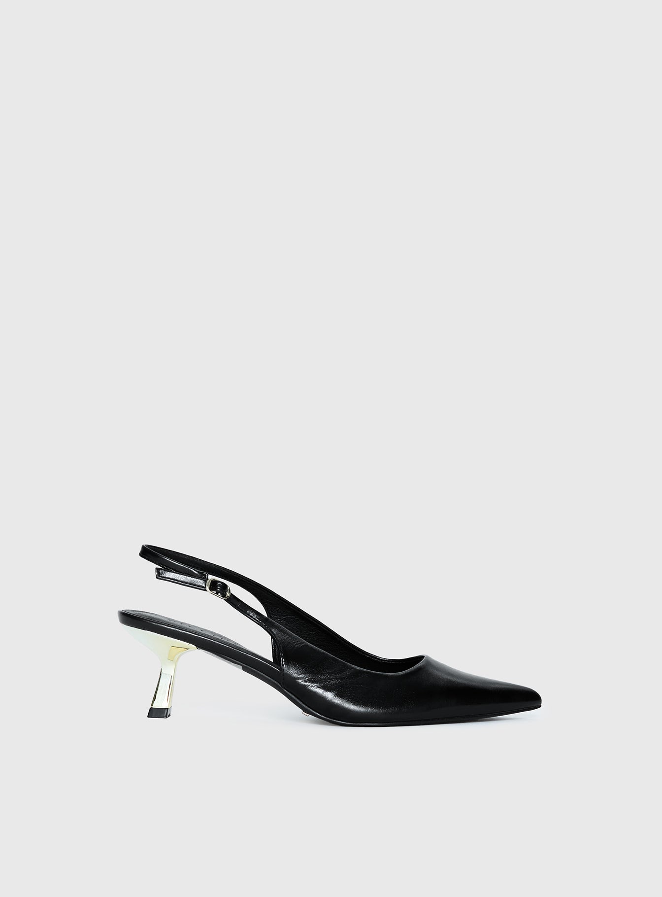 Billini Anaya Pointed Toe Heels Black / Gold、mySite、solidvoid