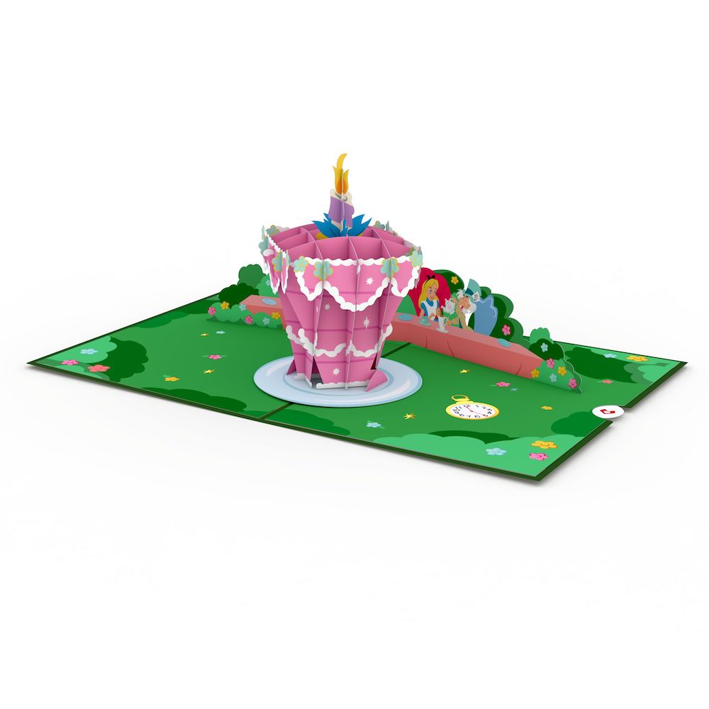 Disney's Alice in Wonderland Merry Unbirthday Pop-Up Card、mySite、solidvoid