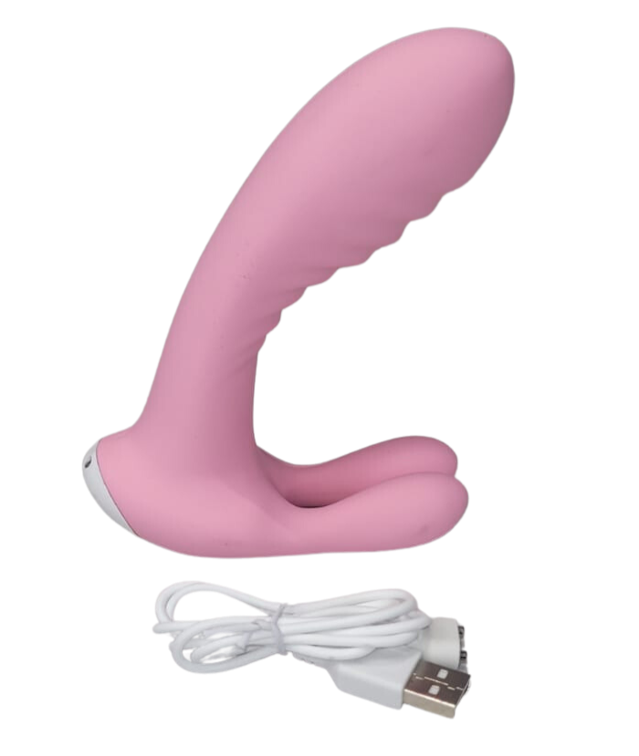 New York Heat Up Bunny 2 In One | Dual Motors | G Plus Vibrator | Curvy Clitoral Stimulator、mySite、bottomscart
