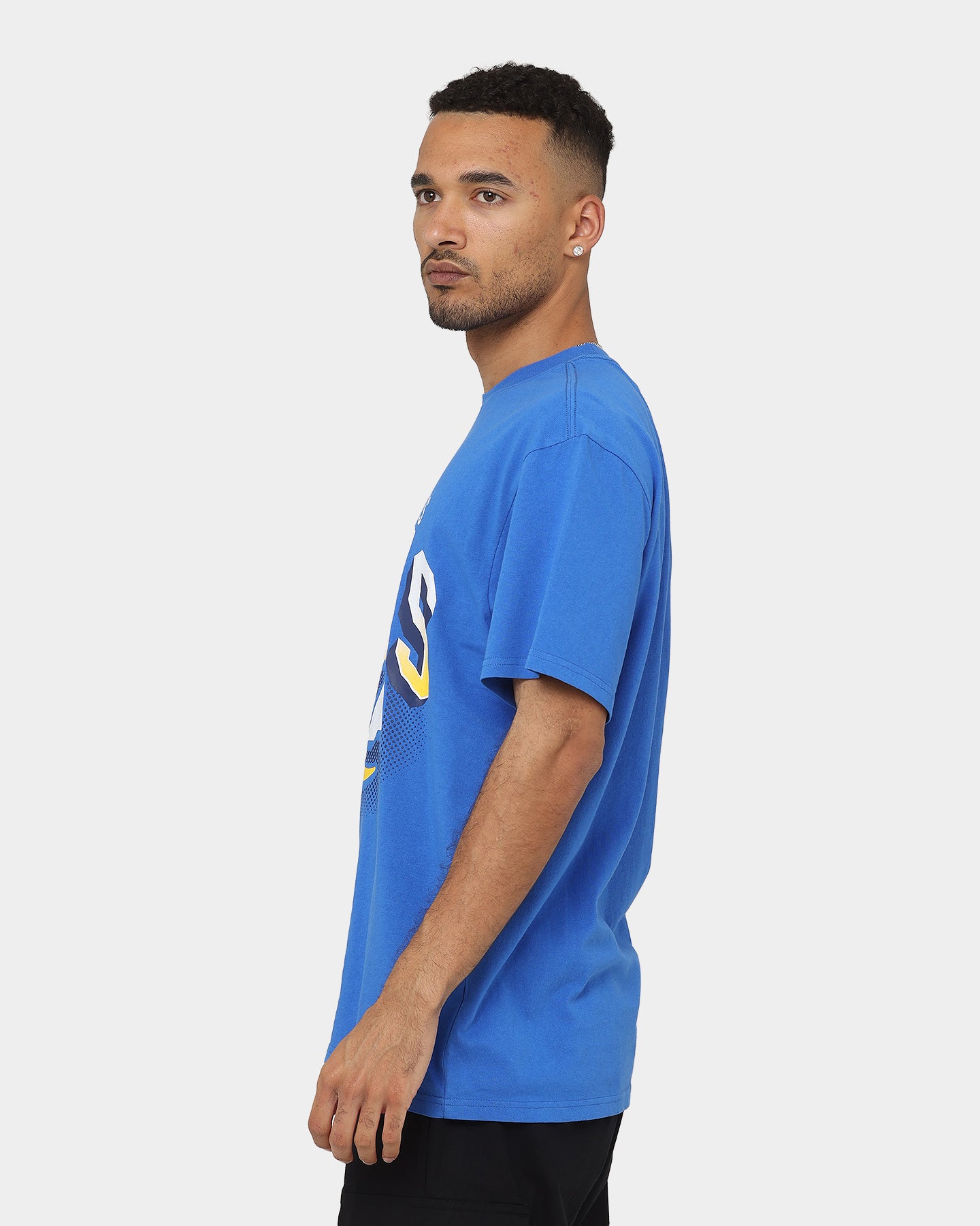 Majestic Athletic Los Angeles Rams Vintage Arch T-Shirt Royal、mySite、zt4zffjzw