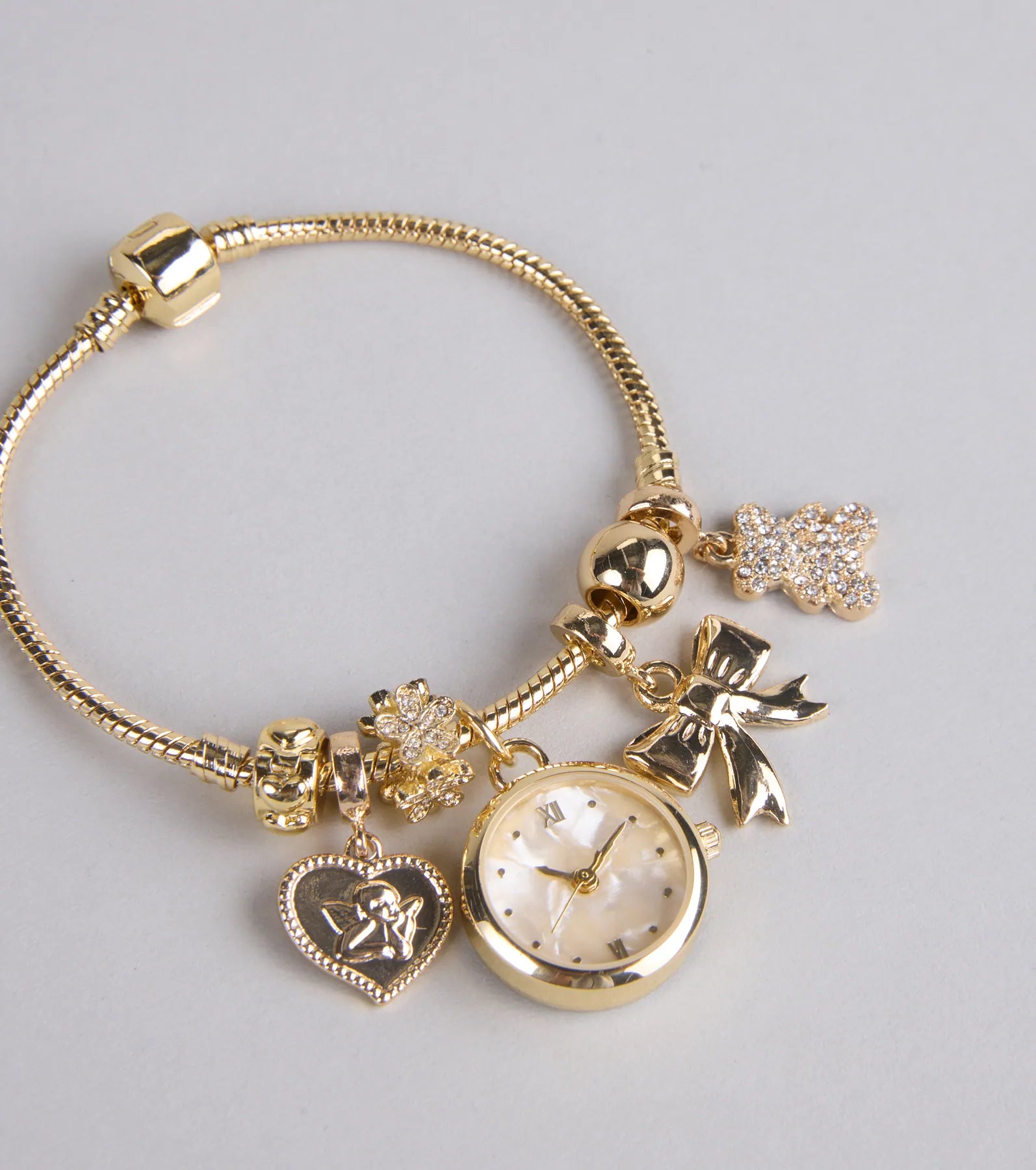  It’s Giving Timeless Charm Watch Bracelet、mySite、justintrudeaud