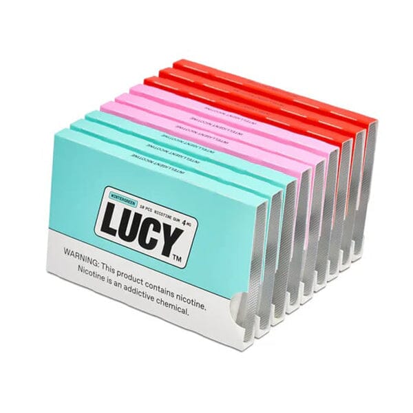 Lucy Nicotine Gum 10 Piece Blister Pack、mySite、zt4zffjzw