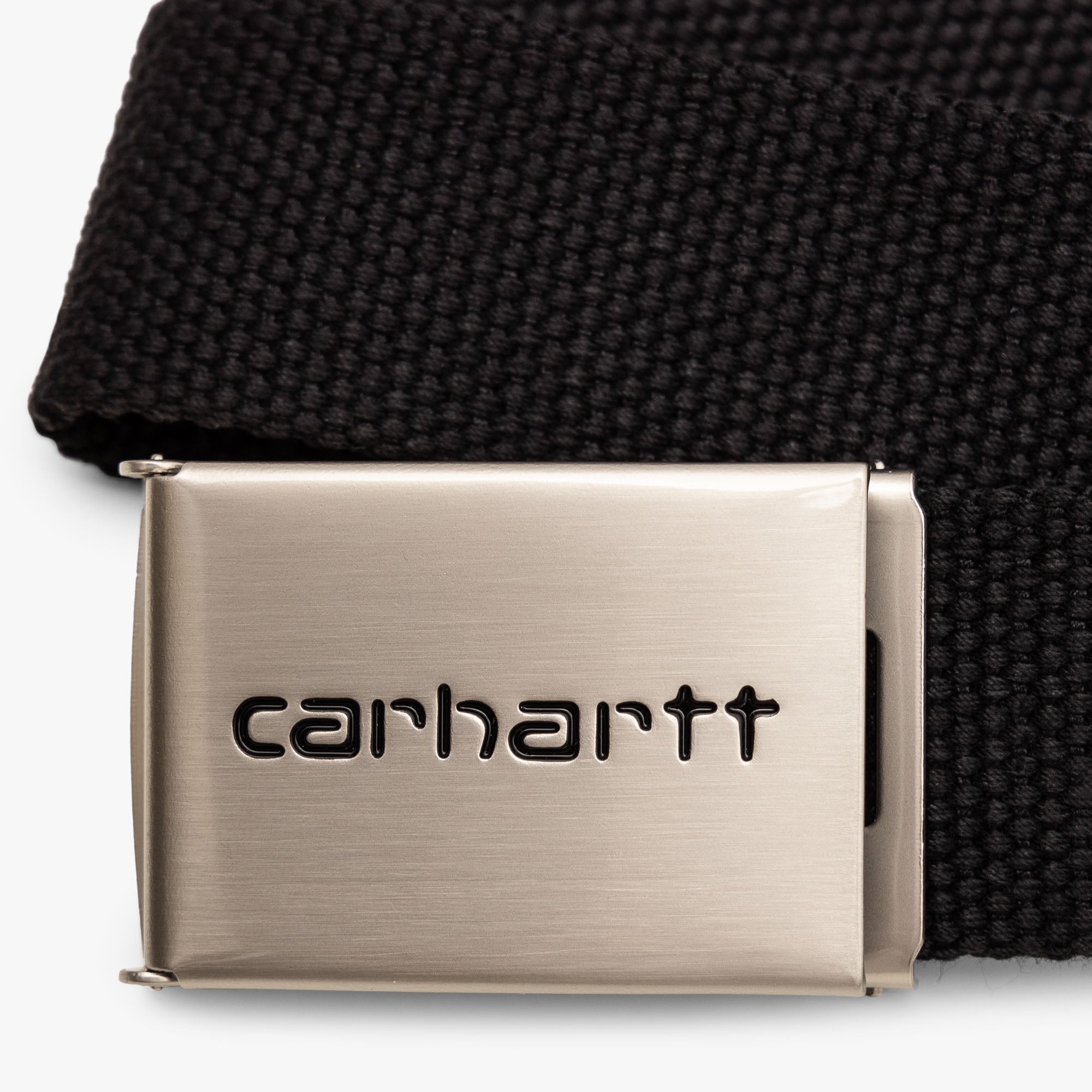  Carhartt WIP Chrome Clip Belt Black、mySite、merchandisen
