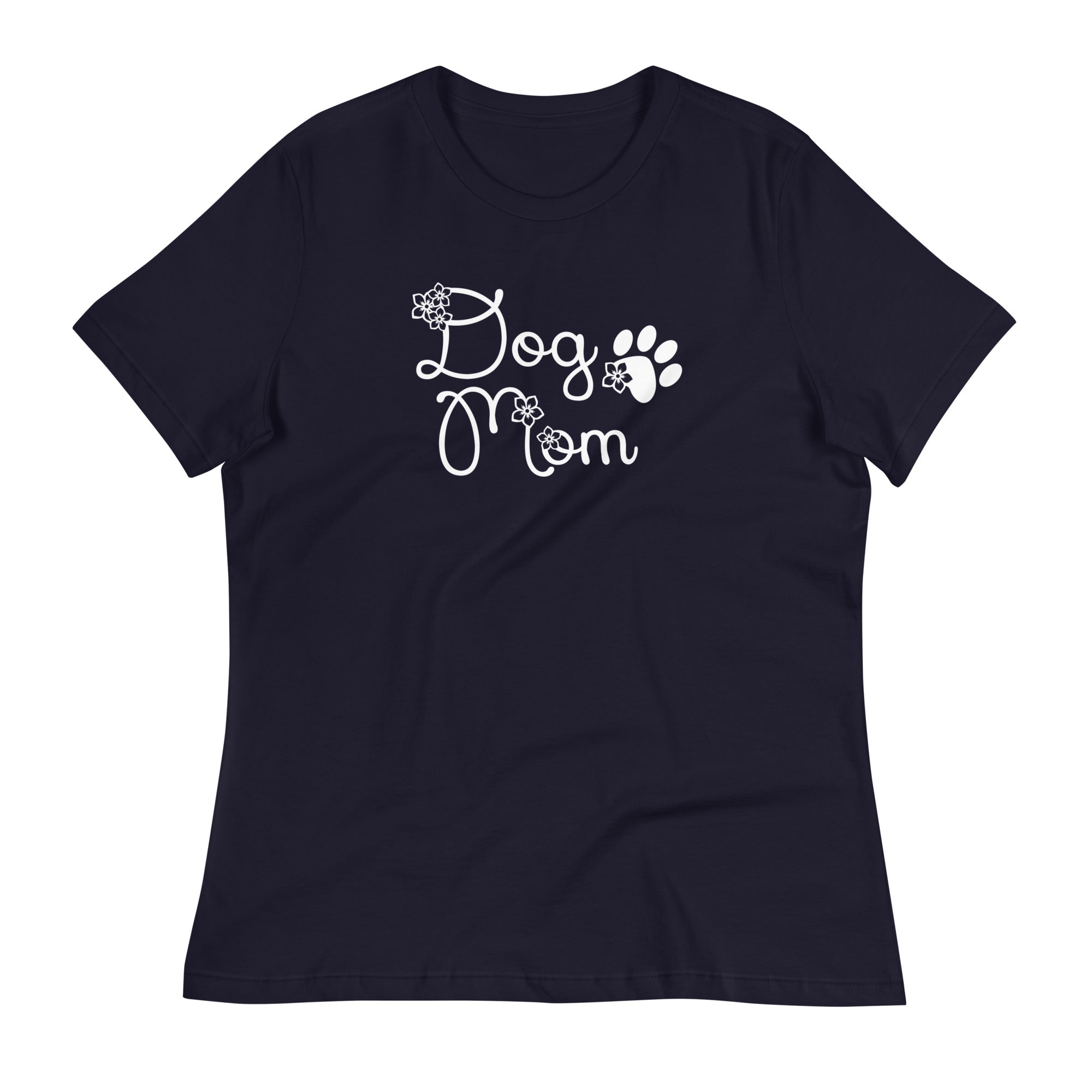 Dog Mom Relaxed T-Shirt、mySite、camillekostekn