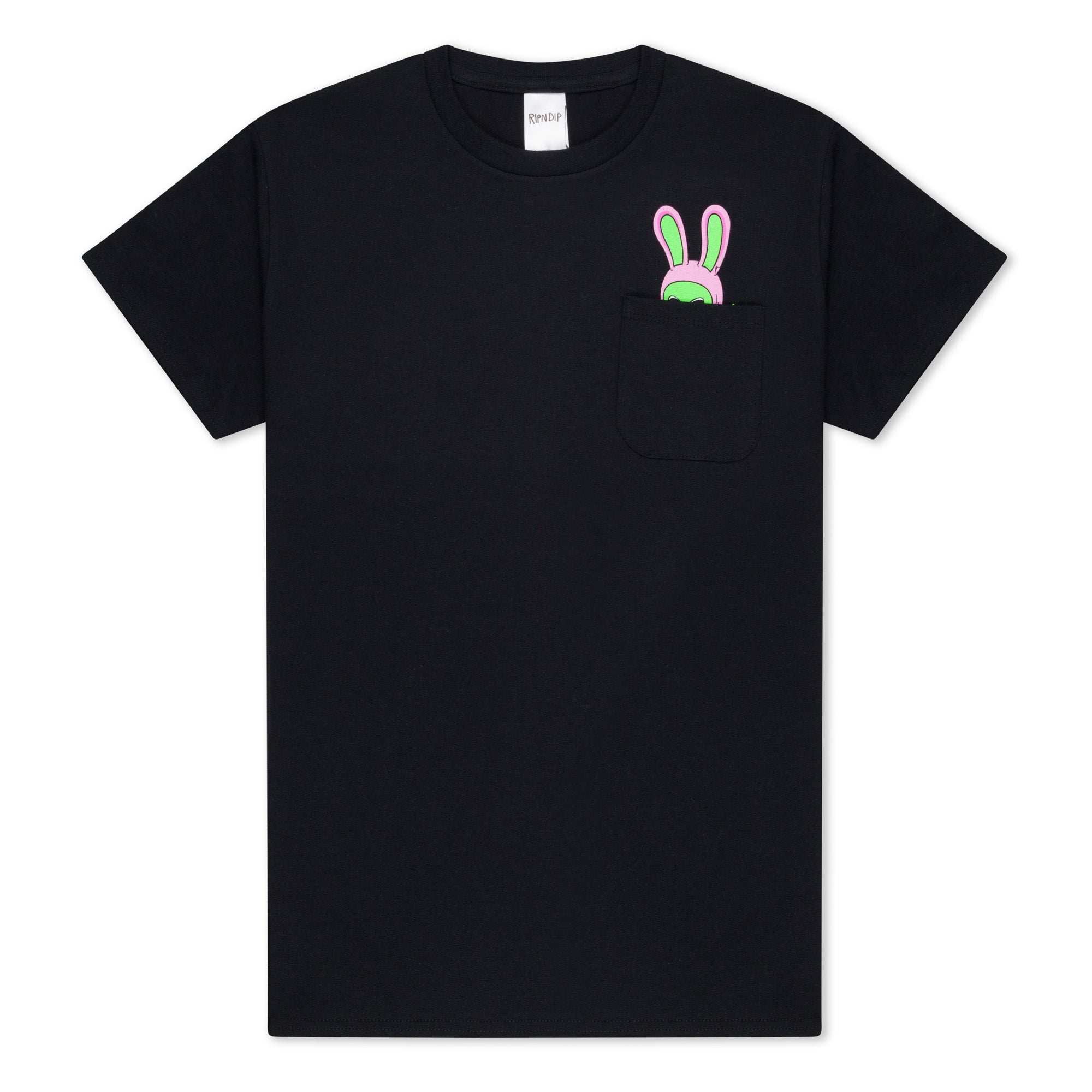  Lord Alien Bunny Pocket Tee (Black)、mySite、merchandisen