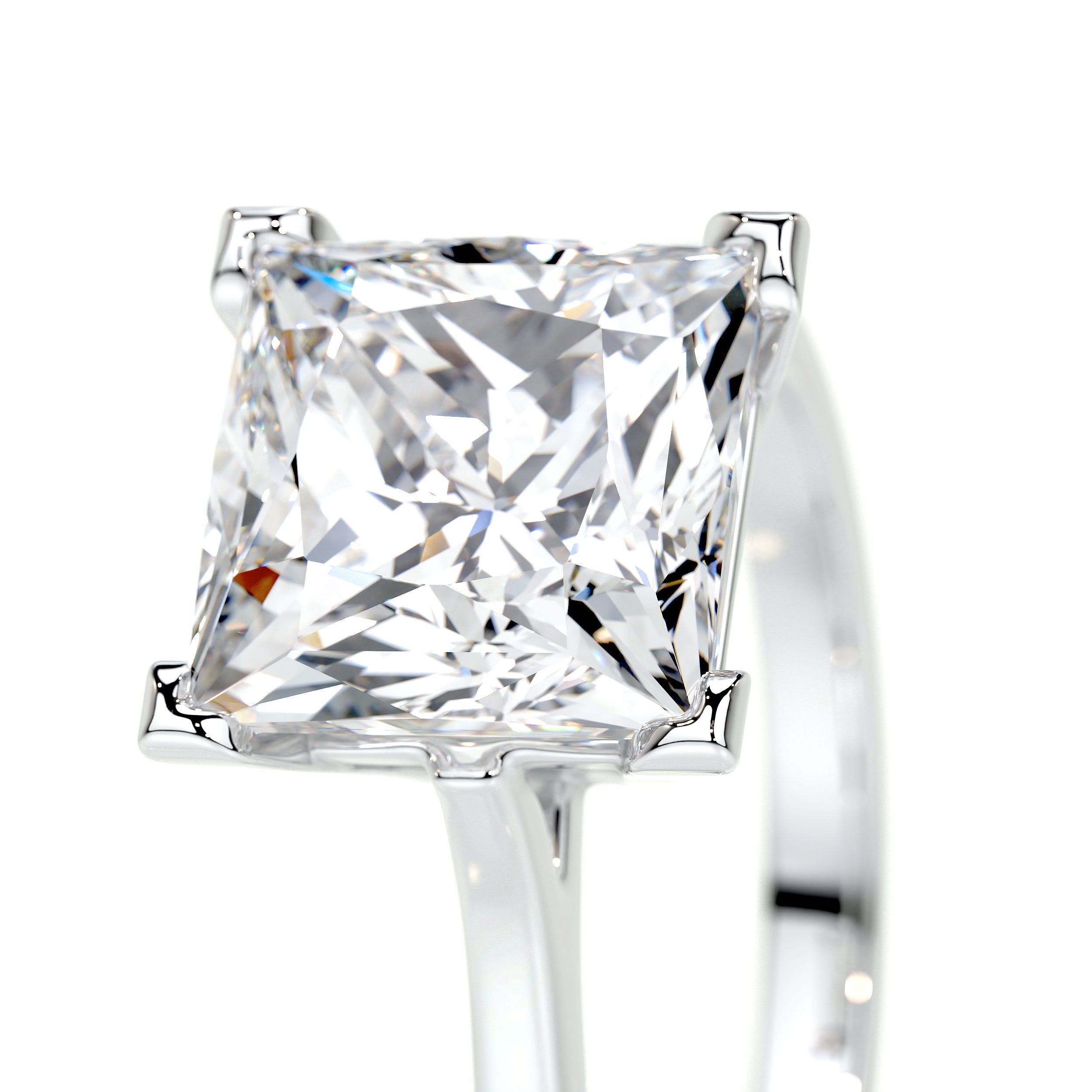 Ella Lab Grown Diamond Ring -14K White Gold、mySite、hinf8tx79