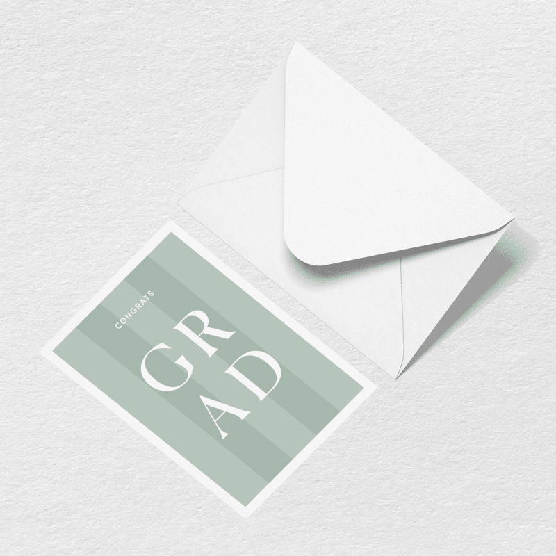 Graduation Grad Greeting Card、mySite、solidvoid