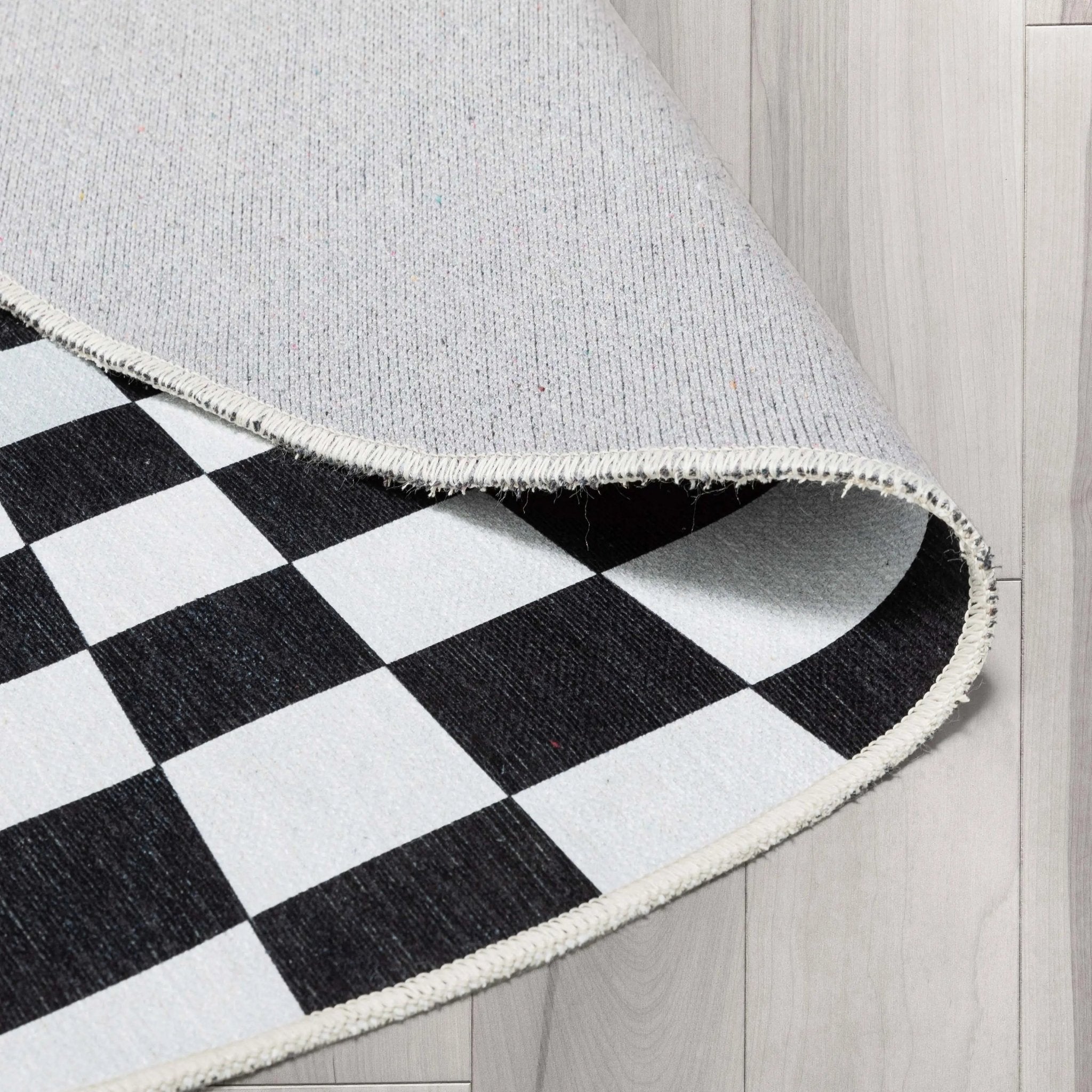 Optical Illusion 3D Bottomless Hole Black Ivory Area Flat-Weave Rug、mySite、gigharbornorthrealestate