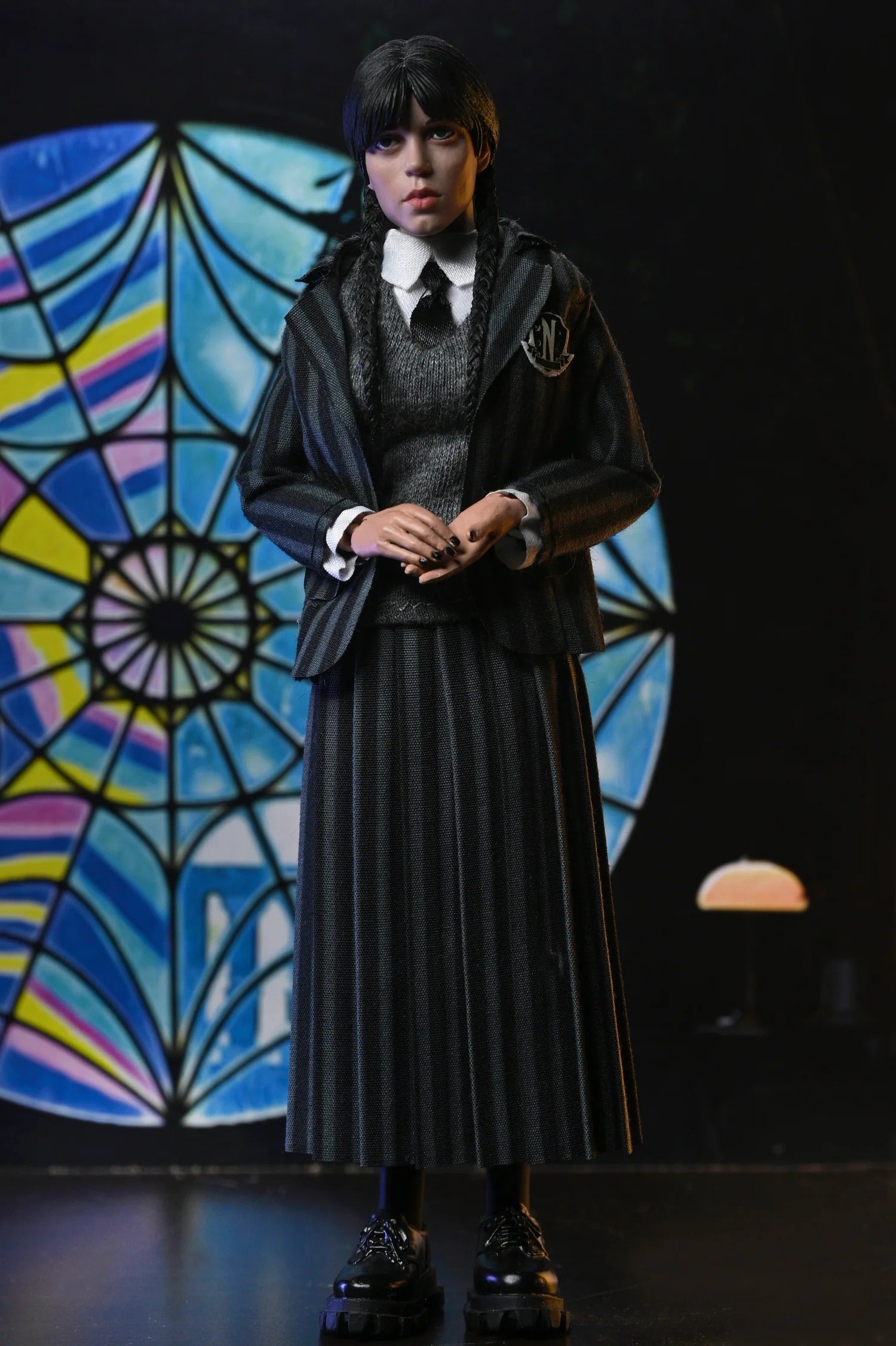 NECA Wednesday Nevermore Uniform Wednesday Addams and Enid 2-Pack (8 Clothed Scale)、mySite、hgirdovlk