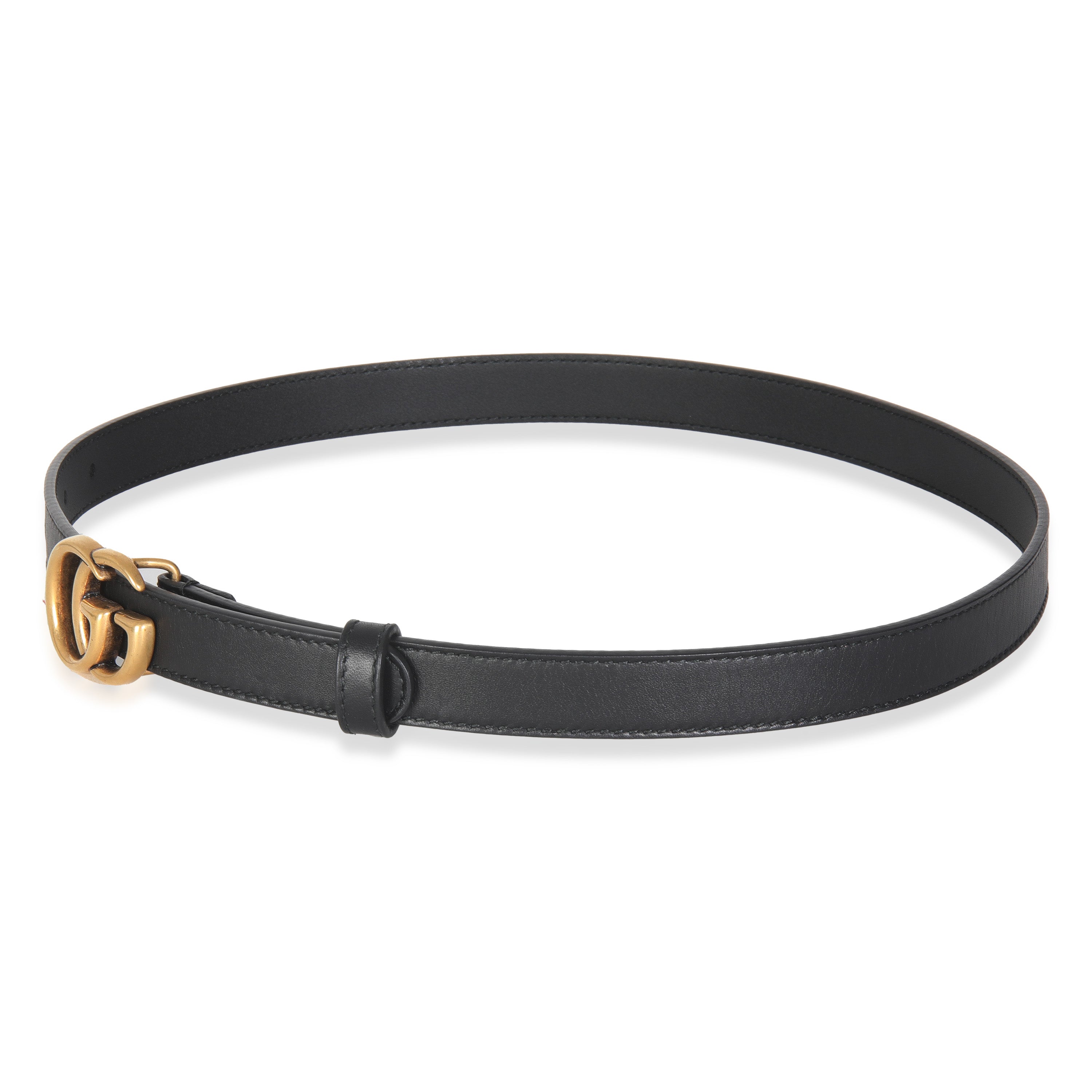 Black Calfskin Thin Interlocking G Marmont Belt 70/28185、mySite、garagedoors4me