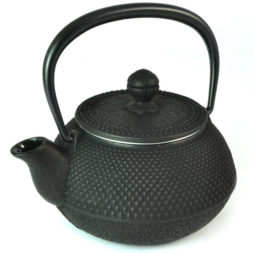 Iwachu Cast Iron Tetsubin Teapot with Arare Pattern in Black - 325ml、mySite、topwebapps