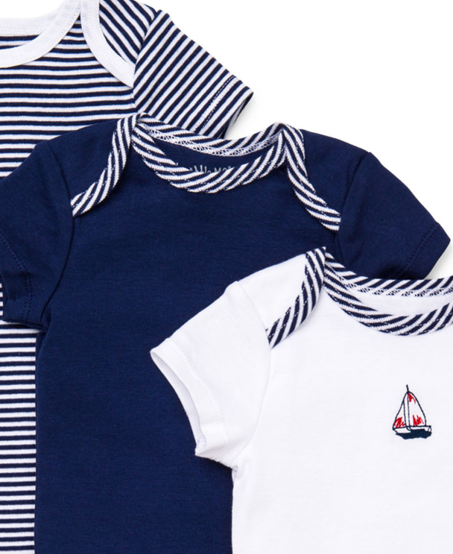  Sailboats 3-Pack Bodysuits、mySite、layawaytickets