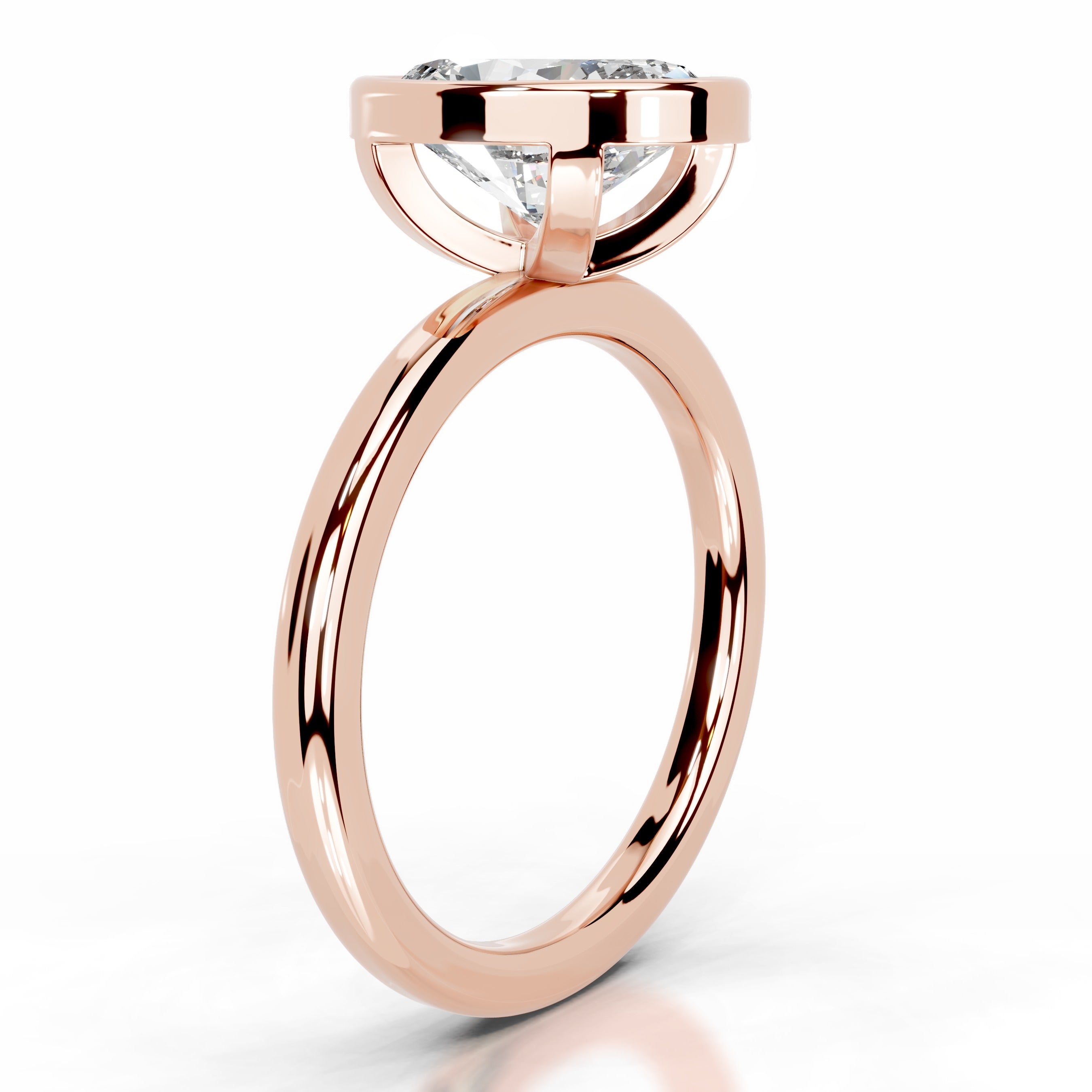 Dima Diamond Engagement Ring - 14K Rose Gold、mySite、hinf8tx79