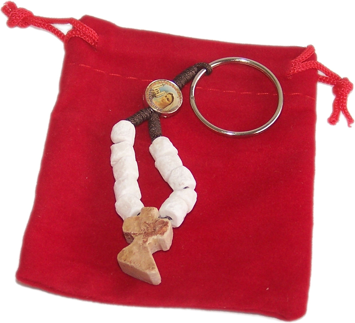 MEDJUGORJE - Rosary chaplet made from Apparation hill stones.、mySite、topwebapps