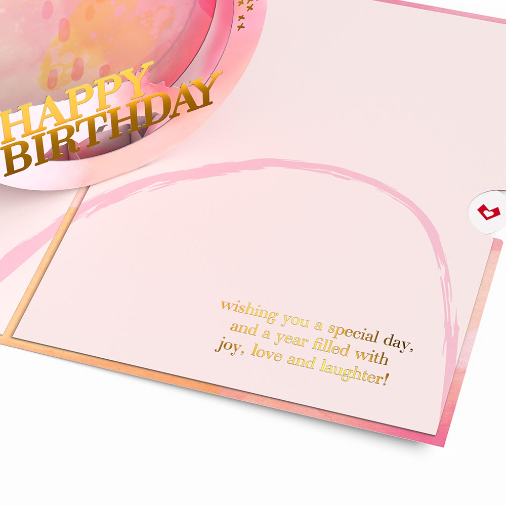 You Are Amazing Birthday Pop-Up Card、mySite、solidvoid