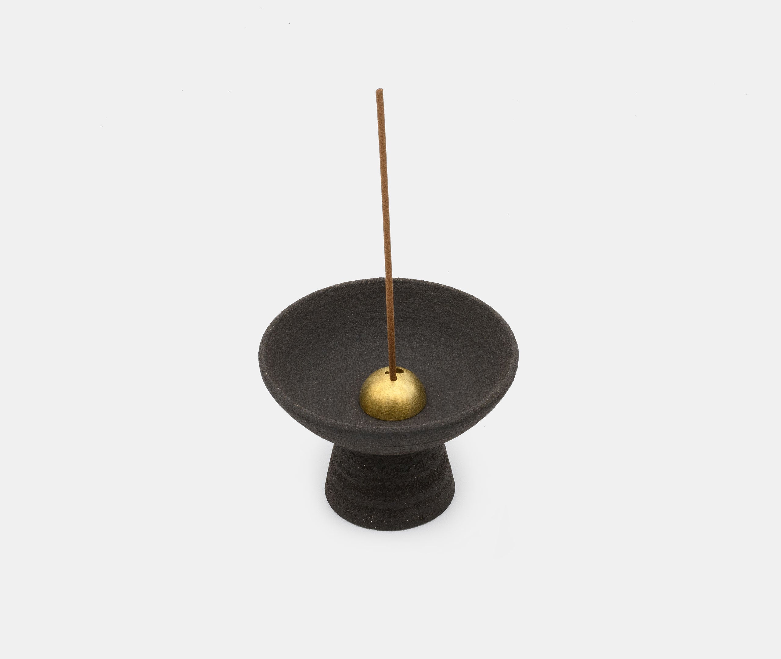 Shibui Raw Black Stoneware Incense Holder、mySite、topwebapps
