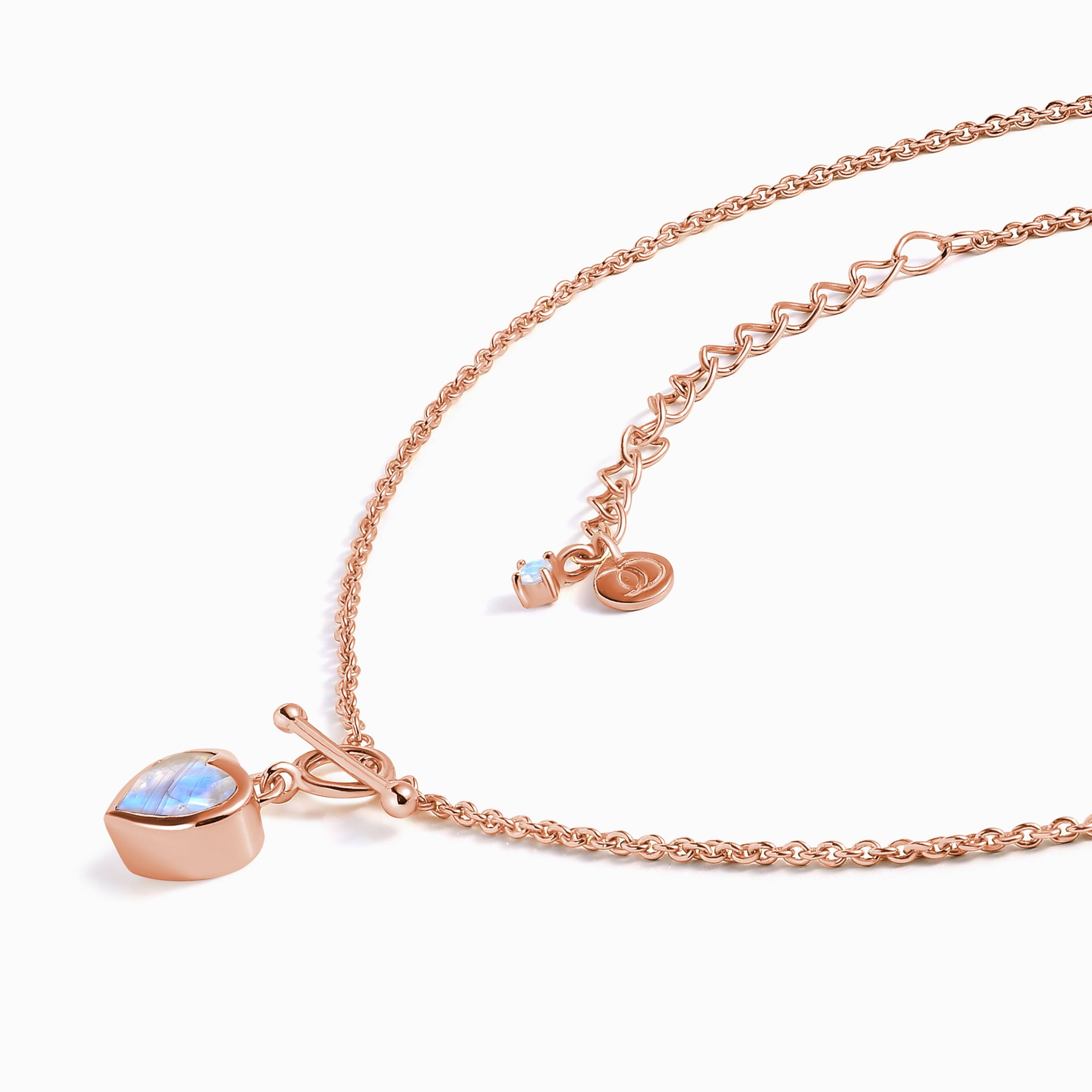 Moonstone Necklace - Big Love T-Lock Look、mySite、hinf8tx79