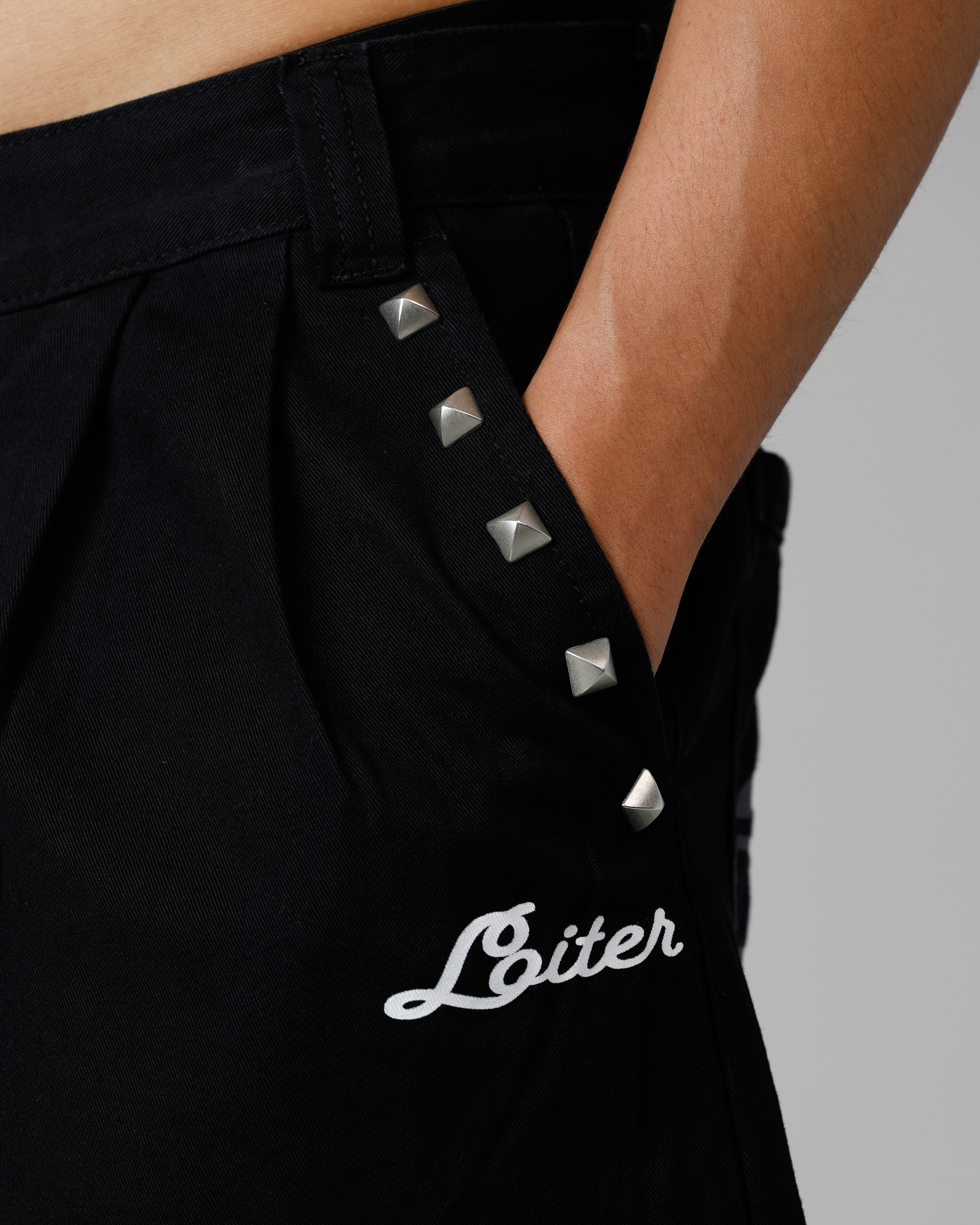 Loiter 3 Quarter Shorts Black、mySite、zt4zffjzw