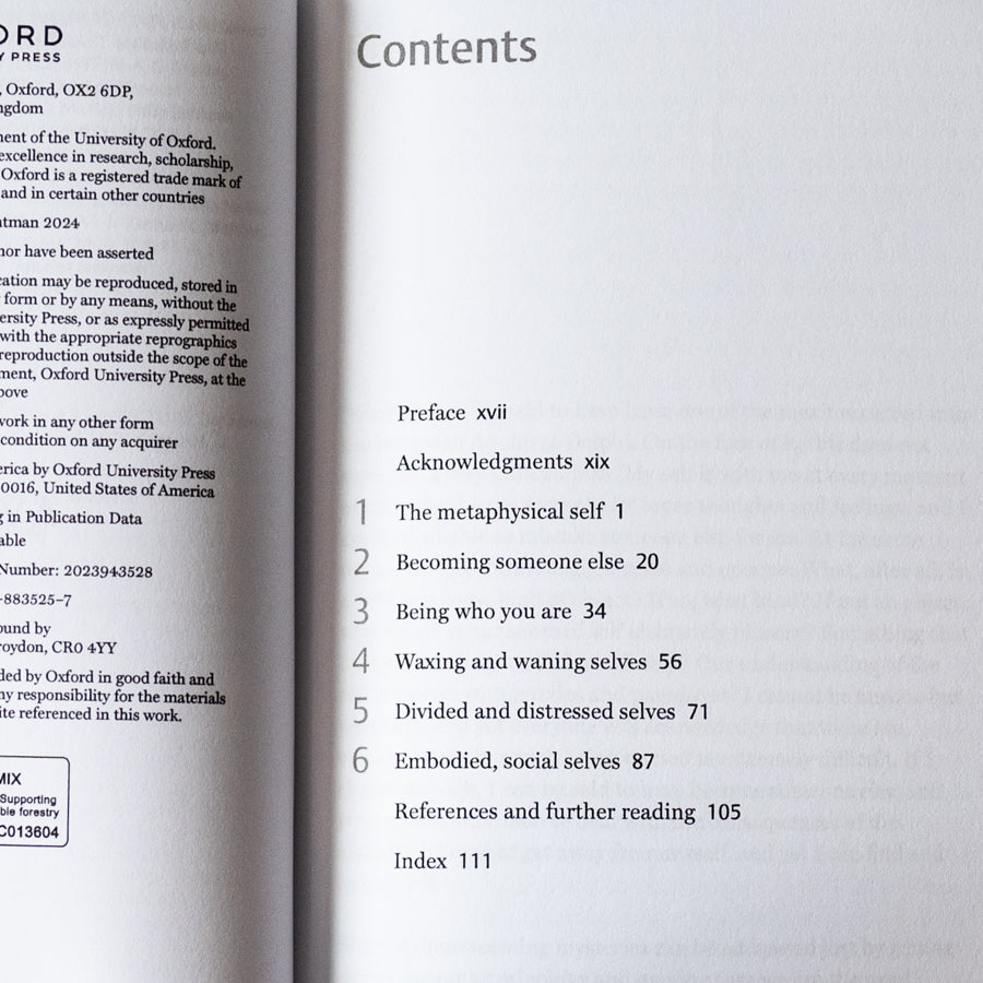 The Self: A Very Short Introduction、mySite、topwebapps