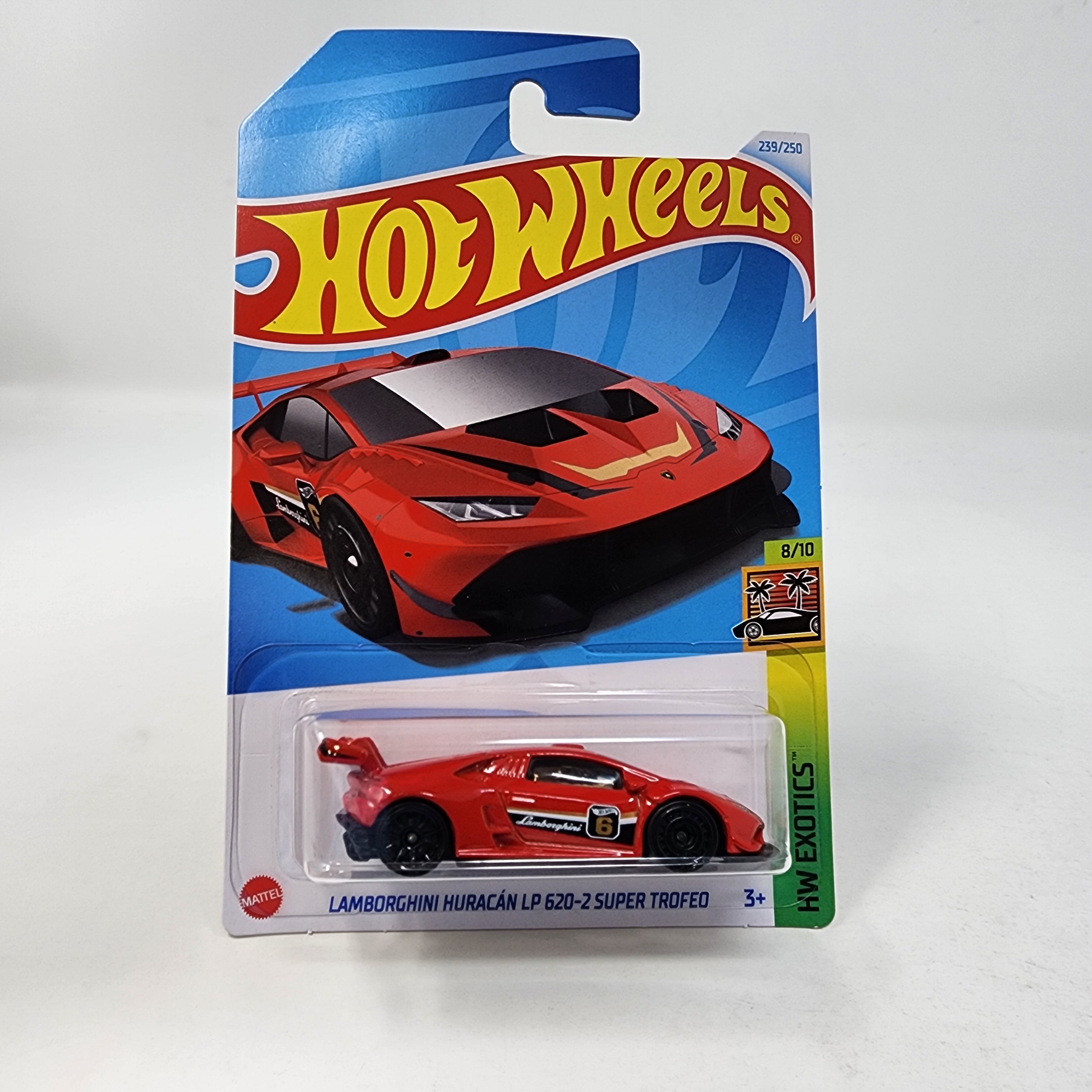 Lamborghini Huracan LP 620-2 Trofeo #239 * RED * 2024 Hot Wheels Case Q、mySite、hgirdovlk