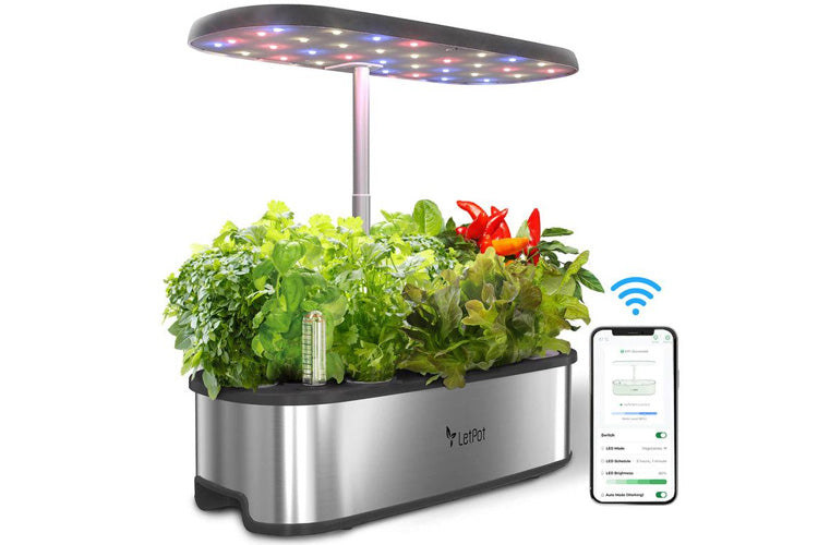 LetPot Senior 12 Pods Smart Hydroponic Growing System、mySite、camillekostekn