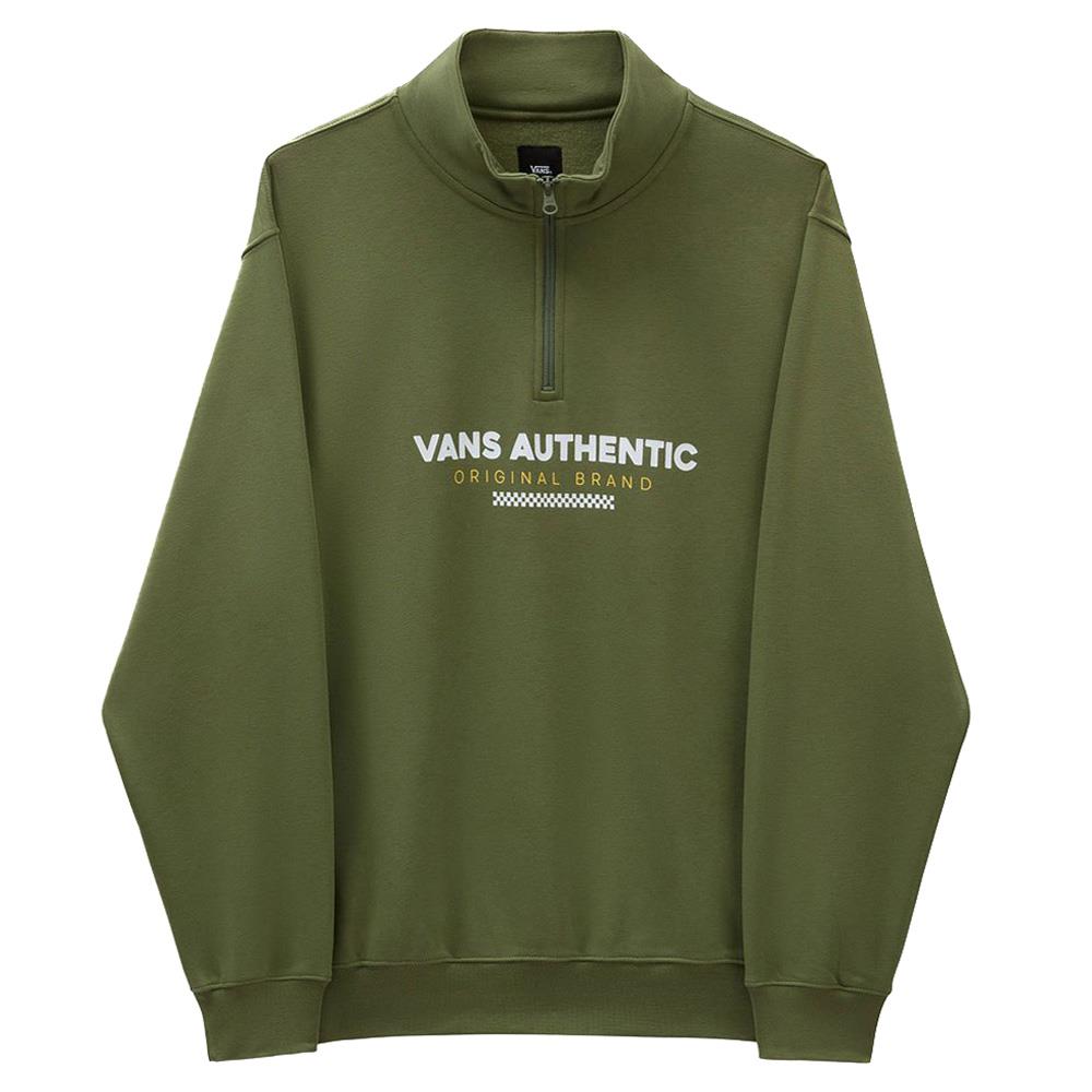  Vans Sport Half Zip Sweatshirt - Olivine、mySite、merchandisen