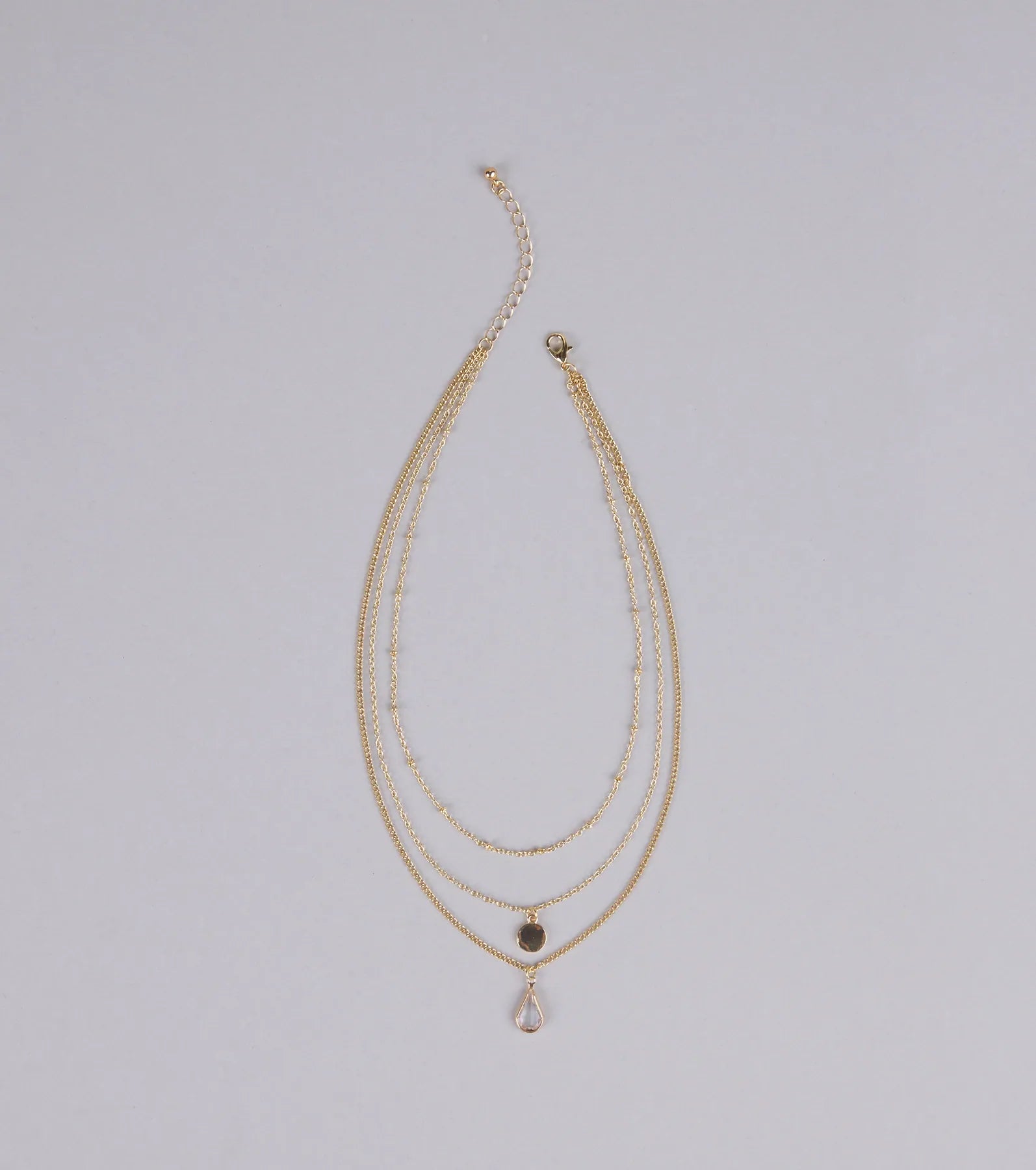  In The Details Dainty Layered Charm Necklace、mySite、justintrudeaud