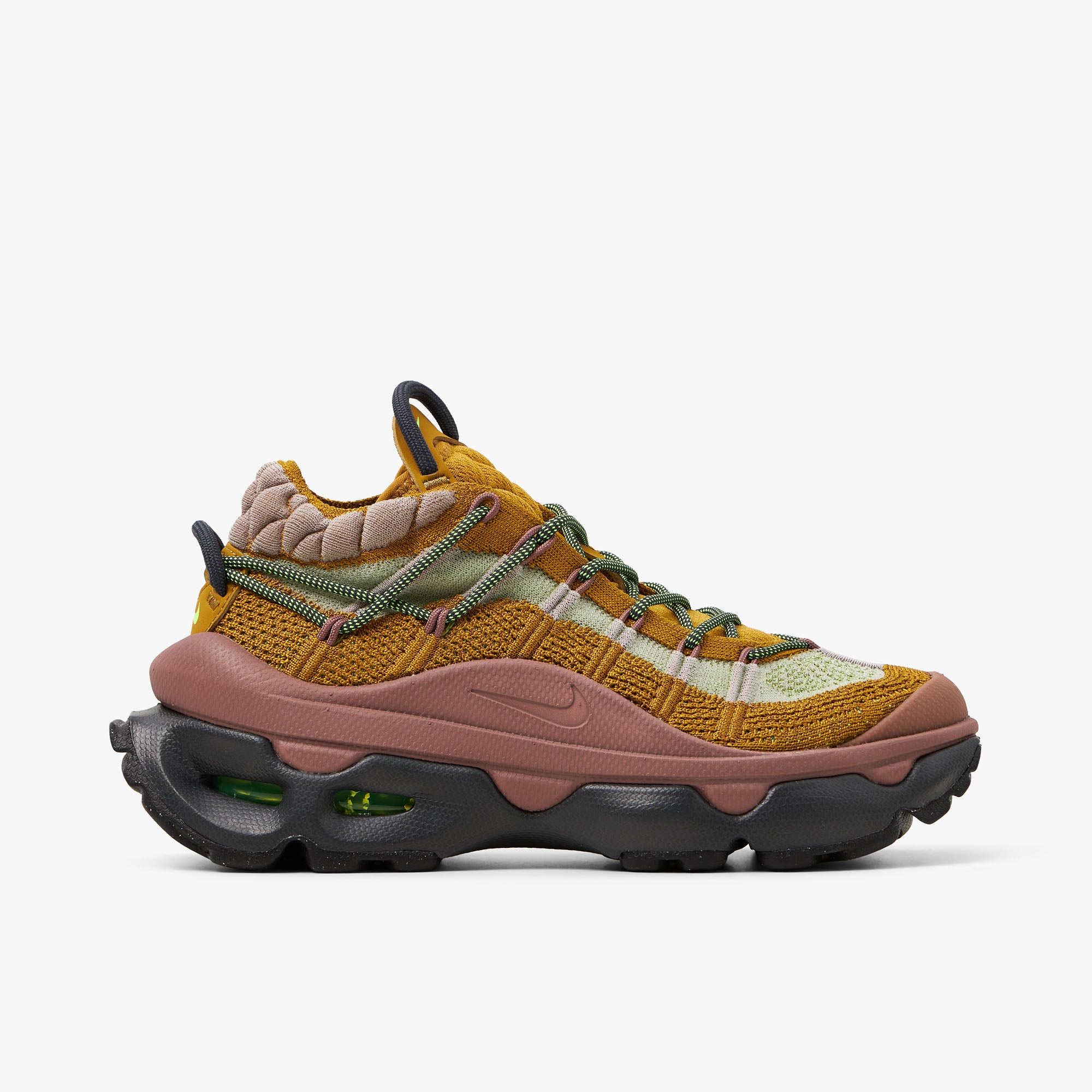  Nike Women's Air Max Flyknit Venture Bronzine / Volt - Smokey Mauve、mySite、merchandisen