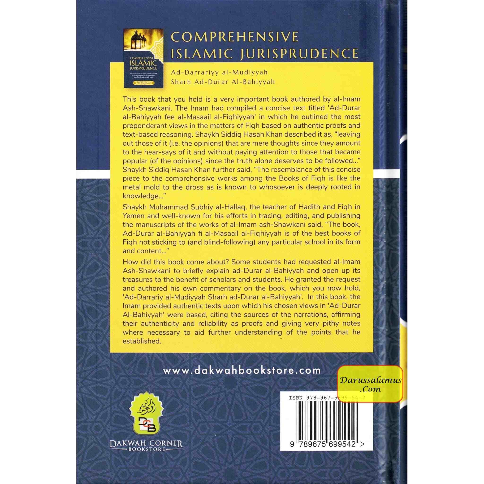 Comprehensive Islamic Jurisprudence By Imam Ash-Shawkani、mySite、topwebapps