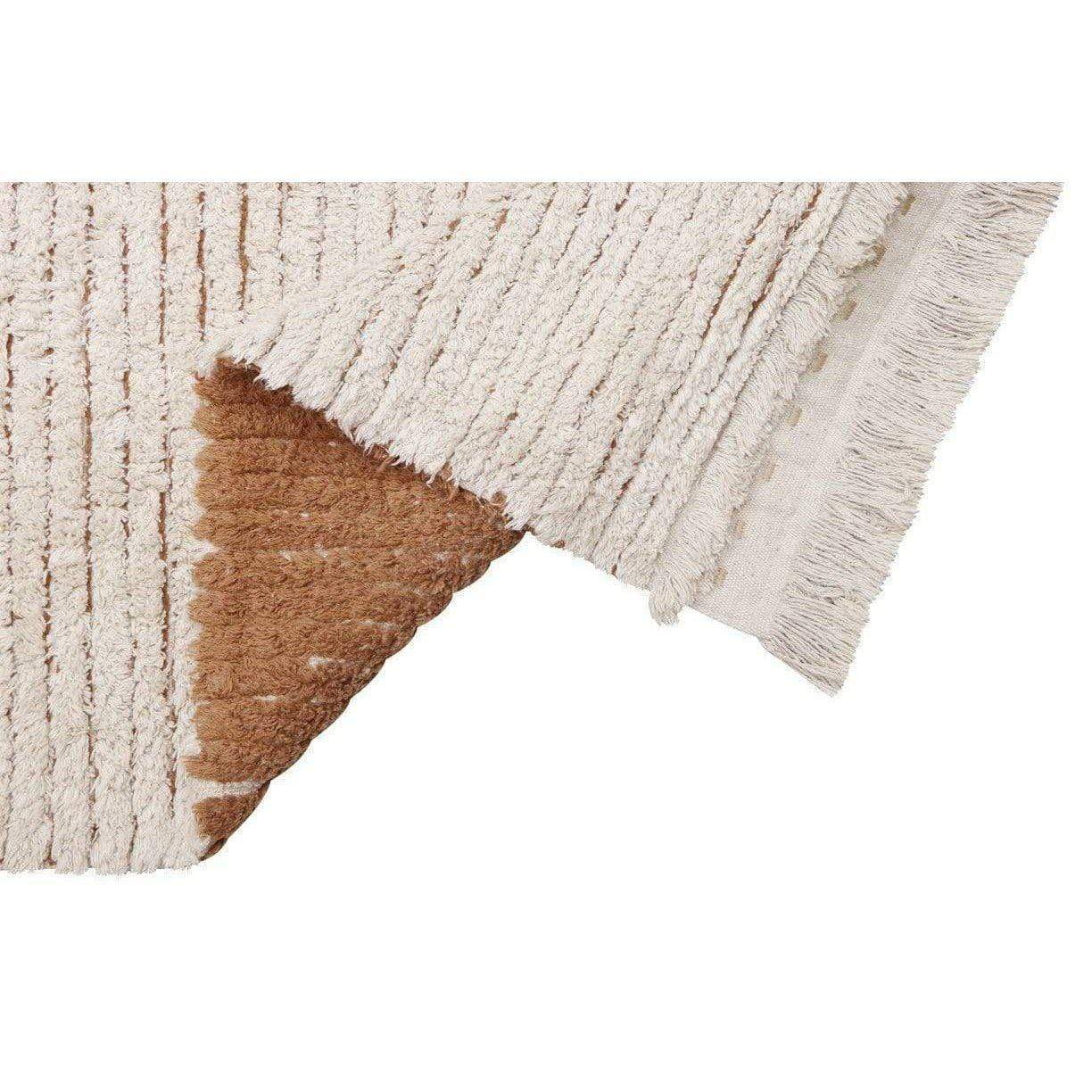 Reversible Duetto Toffee Washable Area Rug、mySite、gigharbornorthrealestate