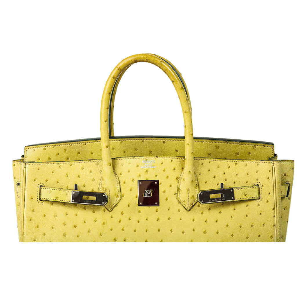 Hermès Ostrich Birkin 35 Vert Anis Bag、mySite、garminoutage.com