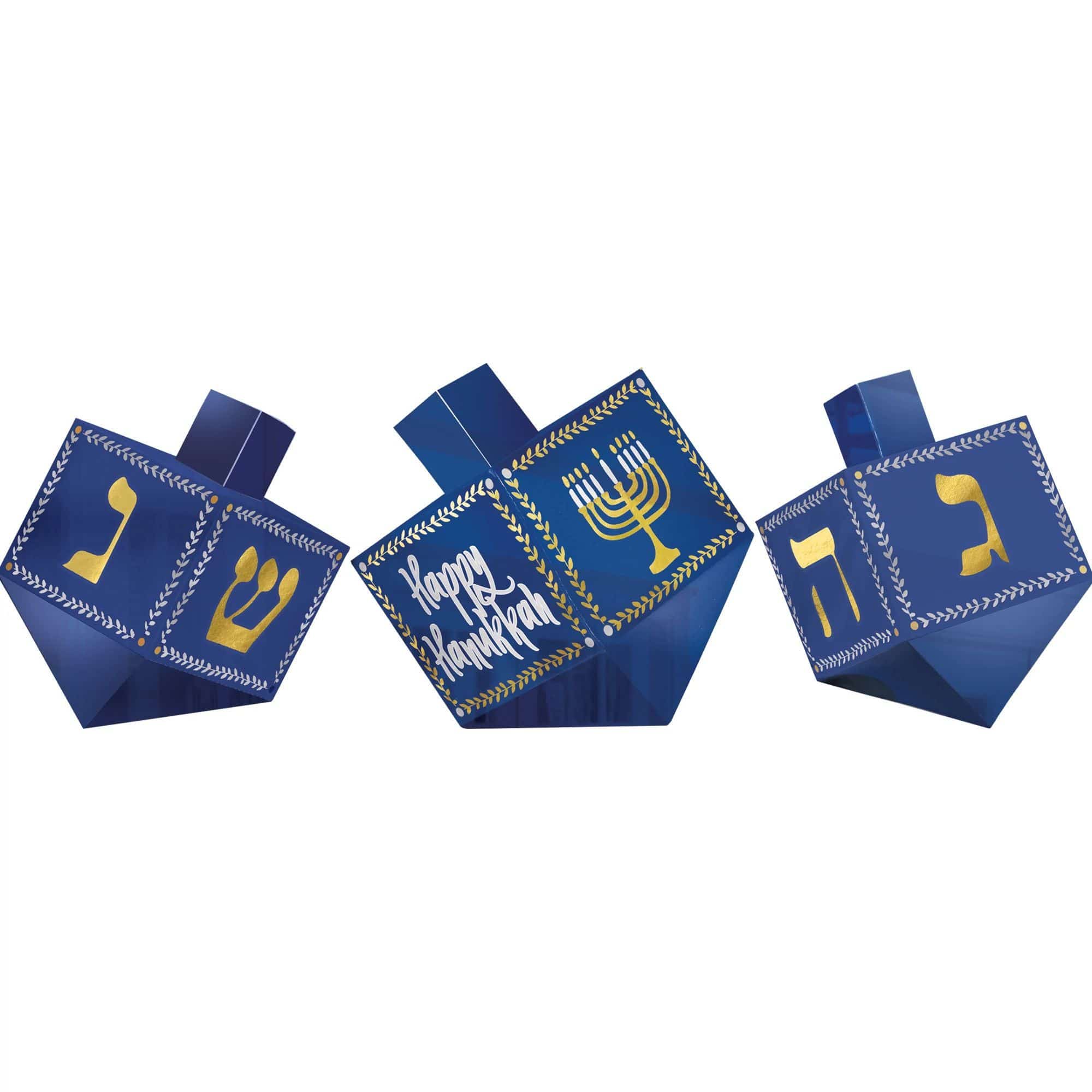 Hanukkah 3D Paper Dreidel Table Decorations、mySite、topwebapps
