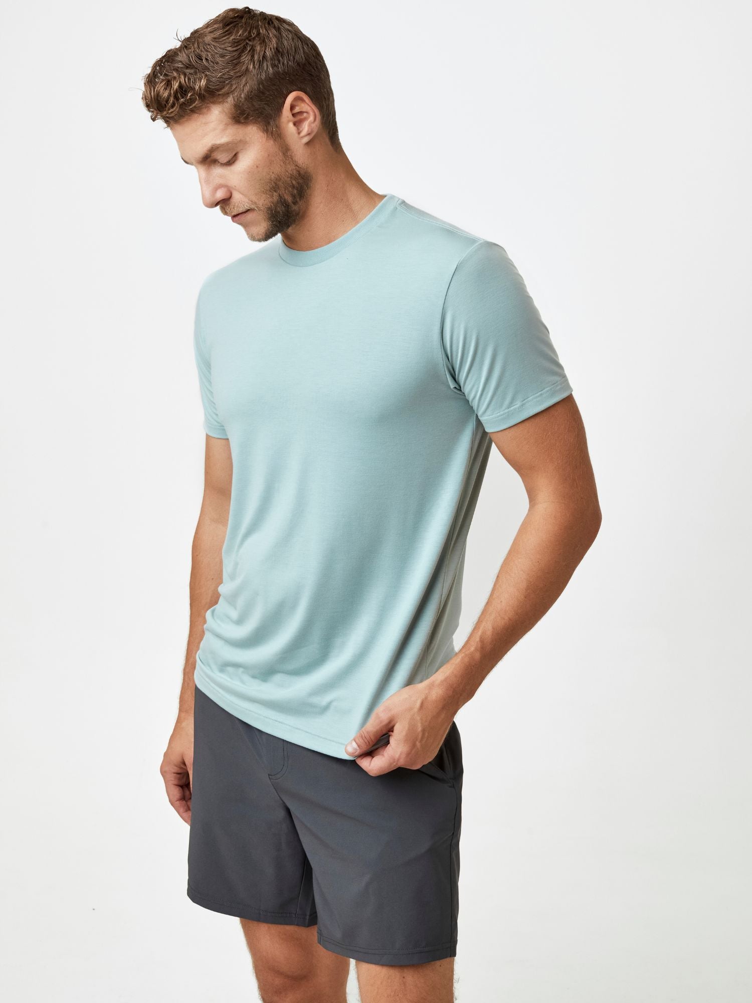  Dusk Blue Crew Neck FINAL SALE、mySite、ghnorth