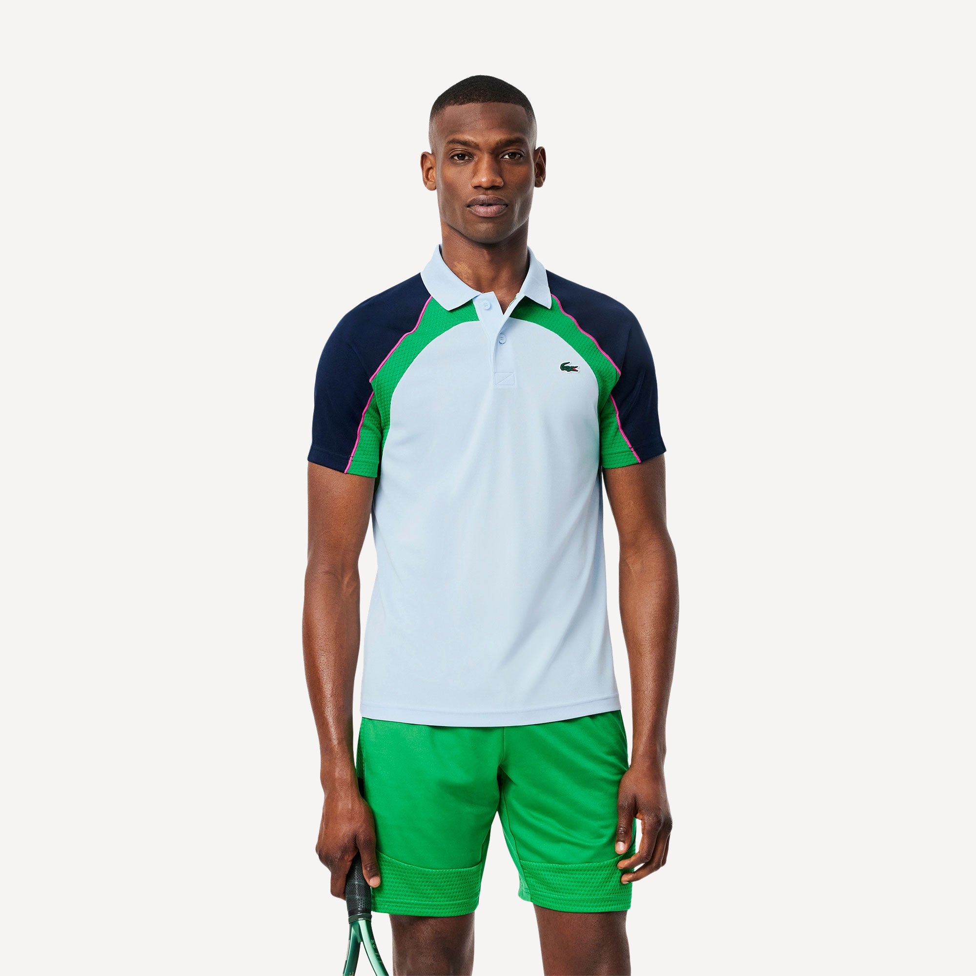 Lacoste Players Men's Ultra Dry Pique Tennis Polo