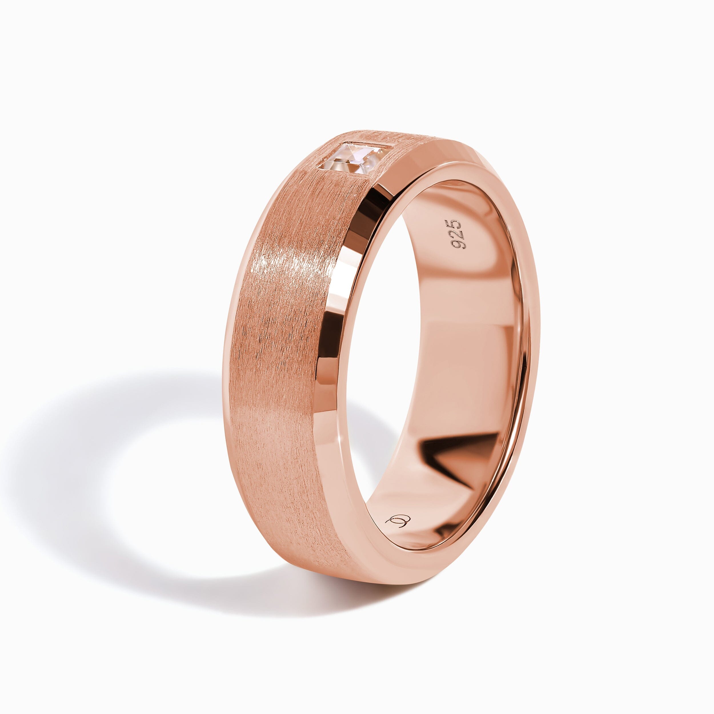 White Zircon Unisex Ring - Crafted、mySite、hinf8tx79