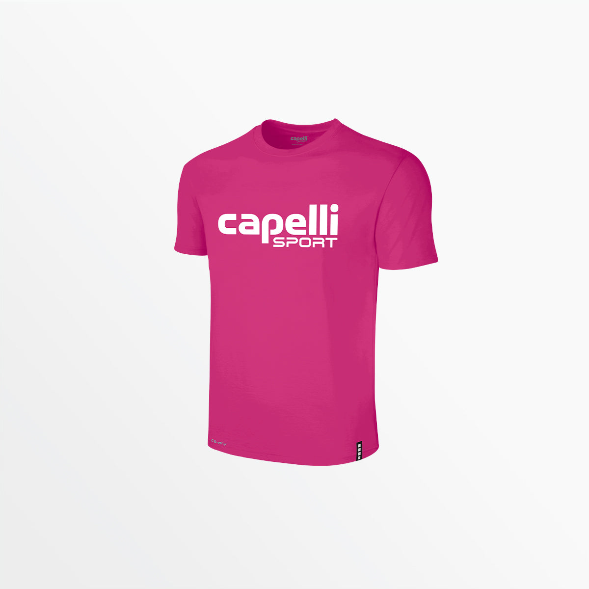 ADULT LOGO CREW NECK POLY TEE、mySite、neckold