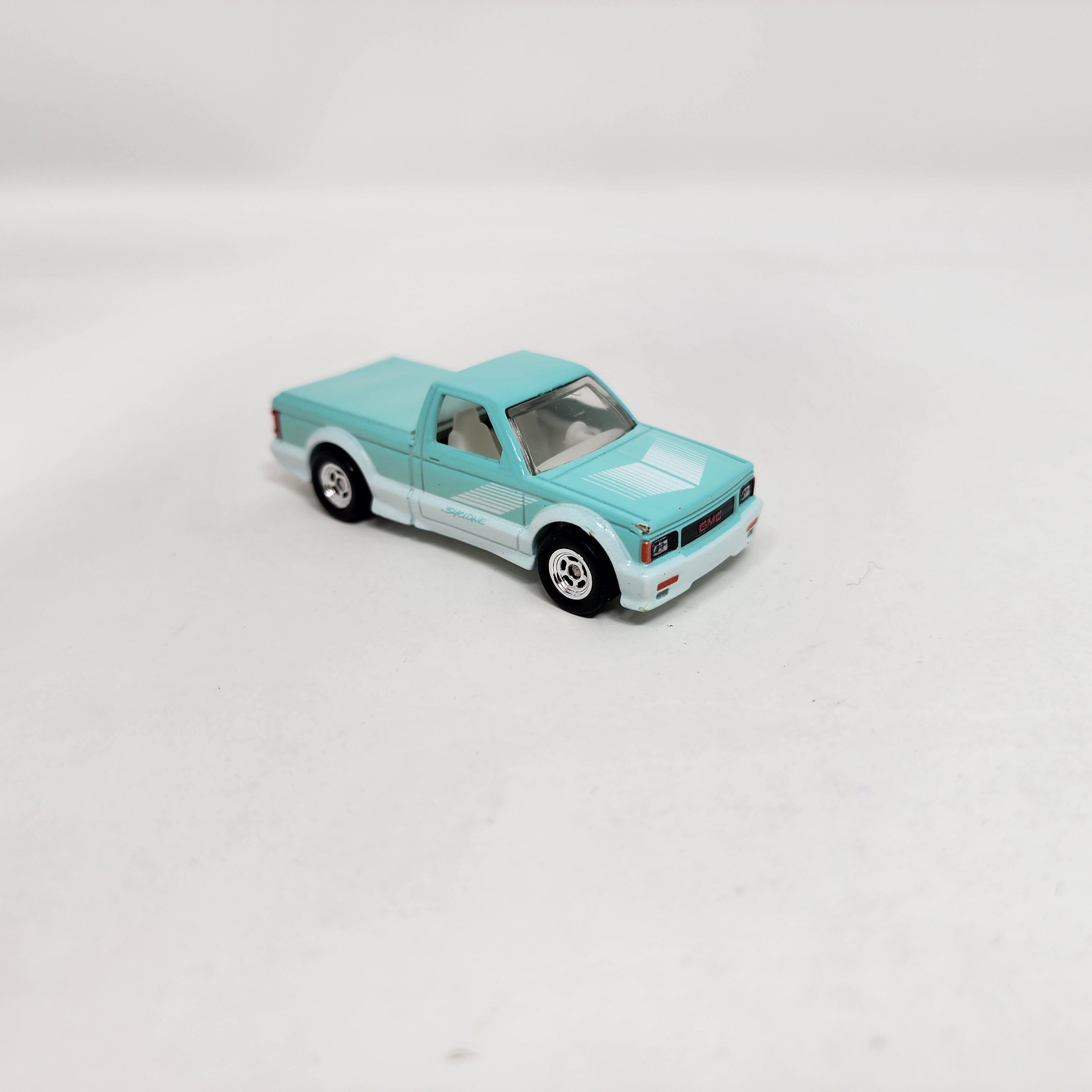 '91 GMC Syclone * Teal/White * 1:64 scale Loose Diecast Hot Wheels Boulevard、mySite、hgirdovlk