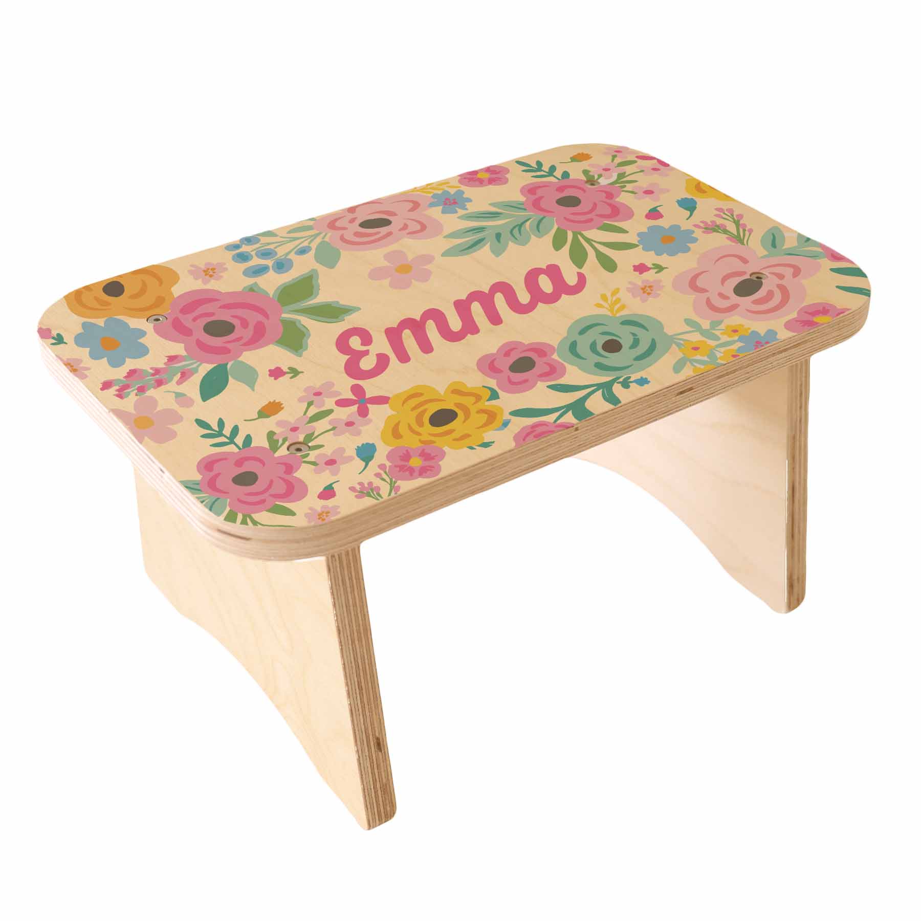  Kids Personalized Step Stool | Pretty Poppies、mySite、layawaytickets