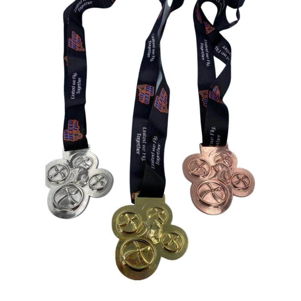  weBLEEDfpv WHOOP Medals (Set of 3)、mySite、merchandisen