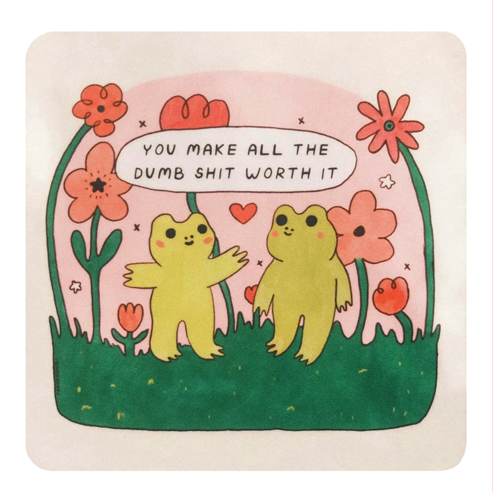  Frog Friends Vinyl Sticker Decal、mySite、ghnorth